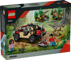 مجموعه ساختنی لگو LEGO ژوراسیک ورلد Jurassic World مدل 76972، فرار رپتور، ۲۸۵ قطعه