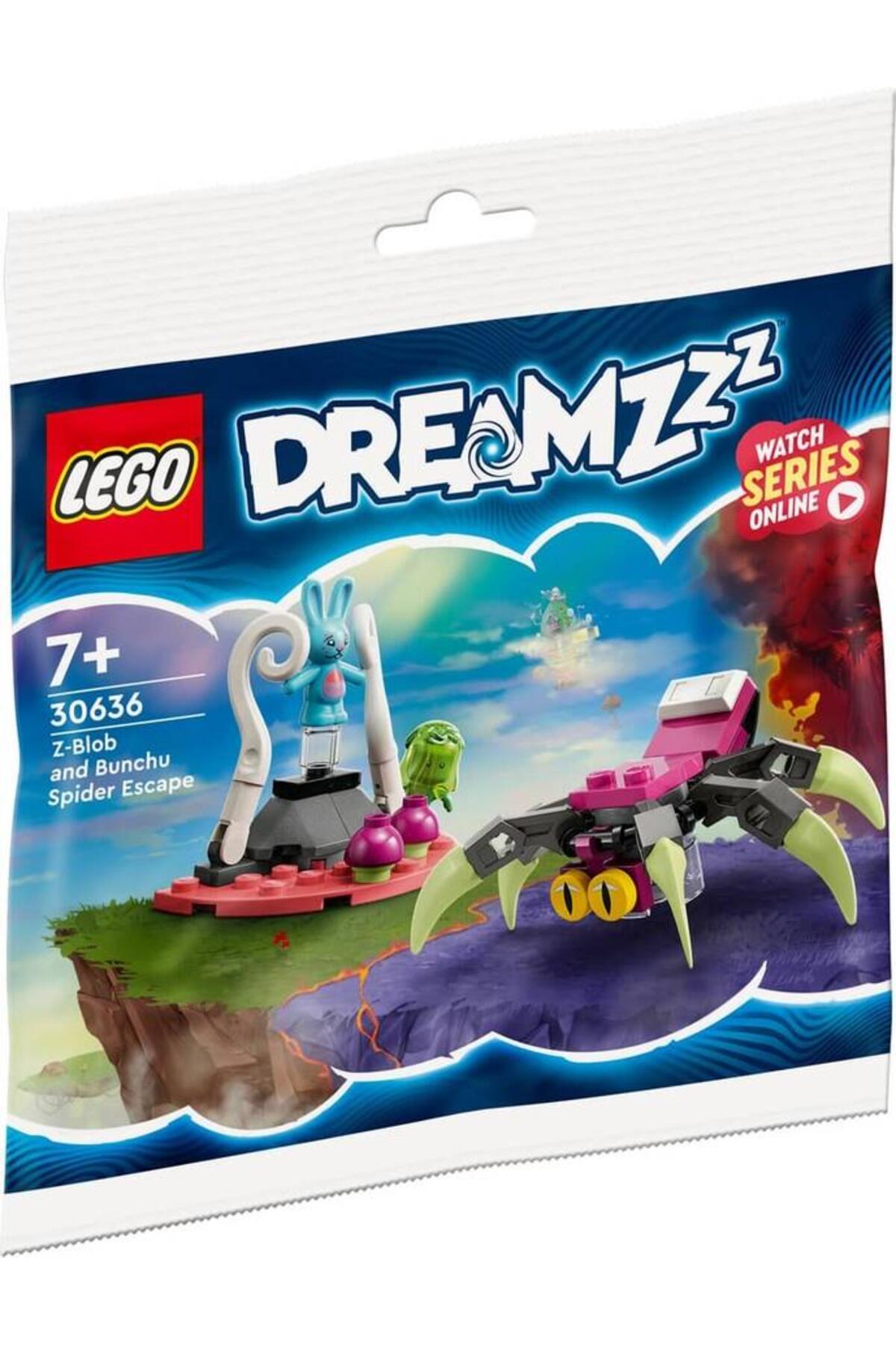 لگو و اسباب بازی های ساخت محور DREAMZZZ 30636 Z BLOB BUNCHU SPIDER ESCAPE از ترکیه LEGO