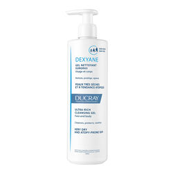 ژل شوینده دوکرای Ducray Dexyane Ultra Rich، مناسب پوست‌های بسیار خشک، ۴۰۰ میلی‌لیتر