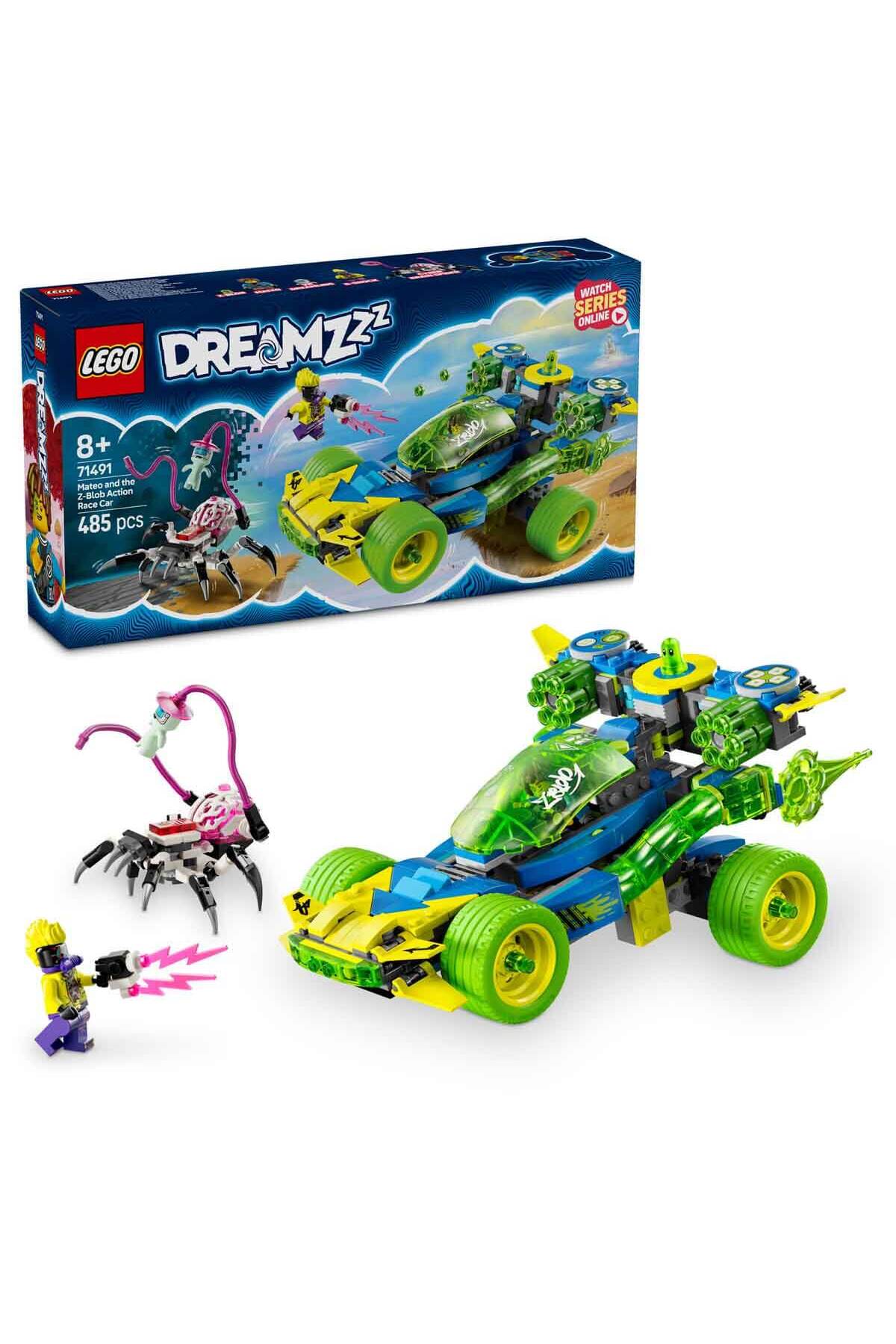 لگو و اسباب بازی های ساخت محور DREAMZZZ MATEO AND THE Z BLOB ACTION RACER 71491 SCAR FOR KIDS 8 به بالا اورجینال LEGO
