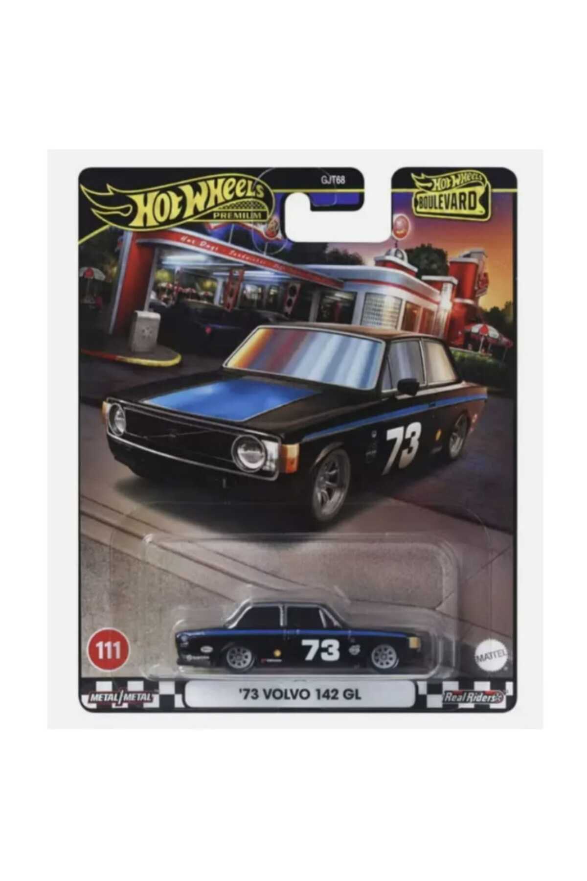 ماشین اسباب بازی '73 VOLVO 142 GL HRT79 هات ویلز اورجینال HOT WHEELS