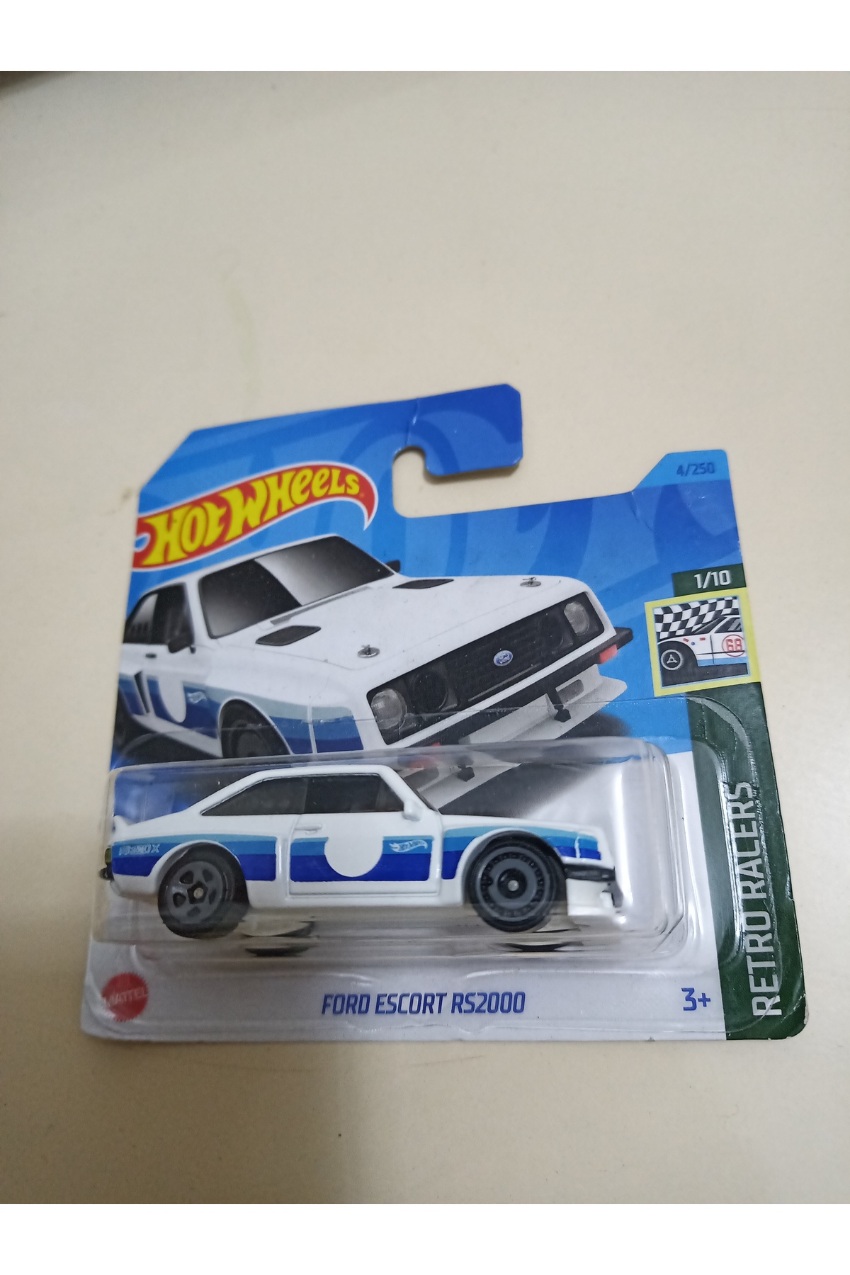 ماشین اسباب بازی FORD ESCORT RS2000 هات ویلز اورجینال HOT WHEELS