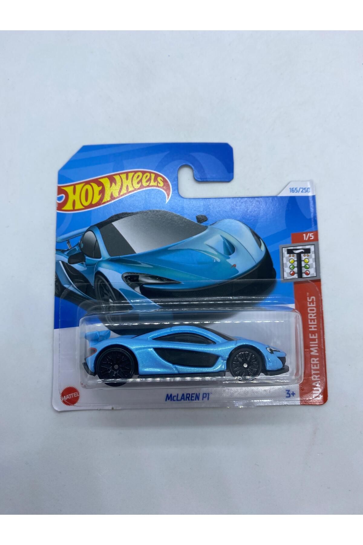 ماشین اسباب بازی مک لارن P1 آبی هات ویلز اورجینال HOT WHEELS