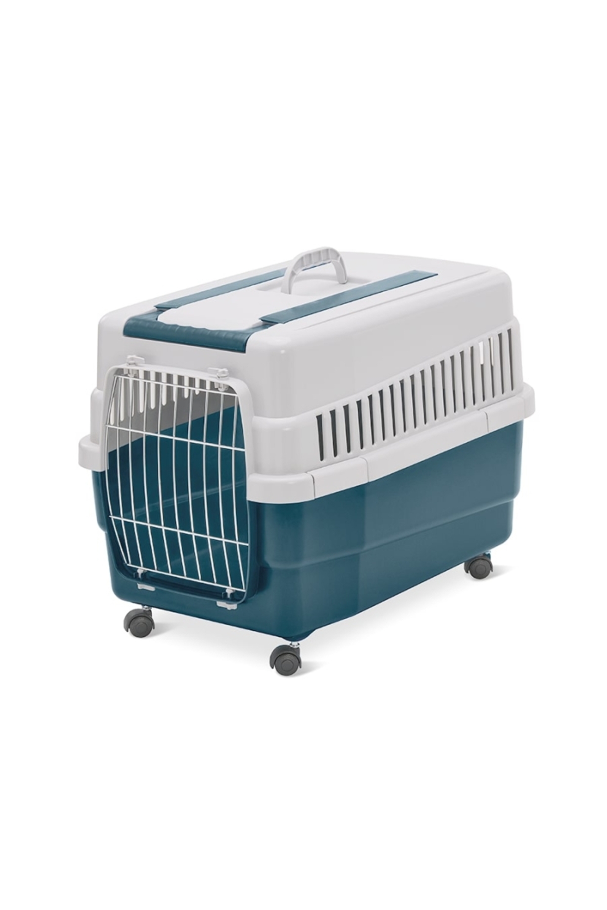 کیف حمل سگ چرخ‌دار ایمک İmac Kim 60 مدل KP.02011، آبی، 60×40×45 سانتی‌متر