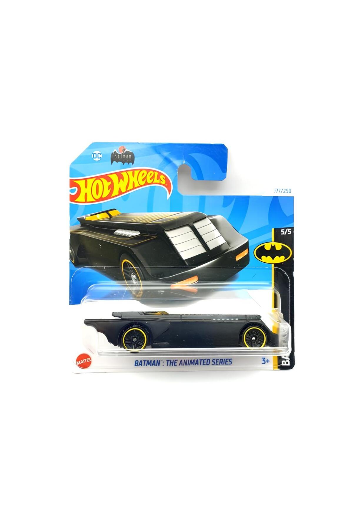 ماشین اسباب بازی SINGLE CARS BATMAN: سری انیمیشن HTB23 هات ویلز اورجینال HOT WHEELS