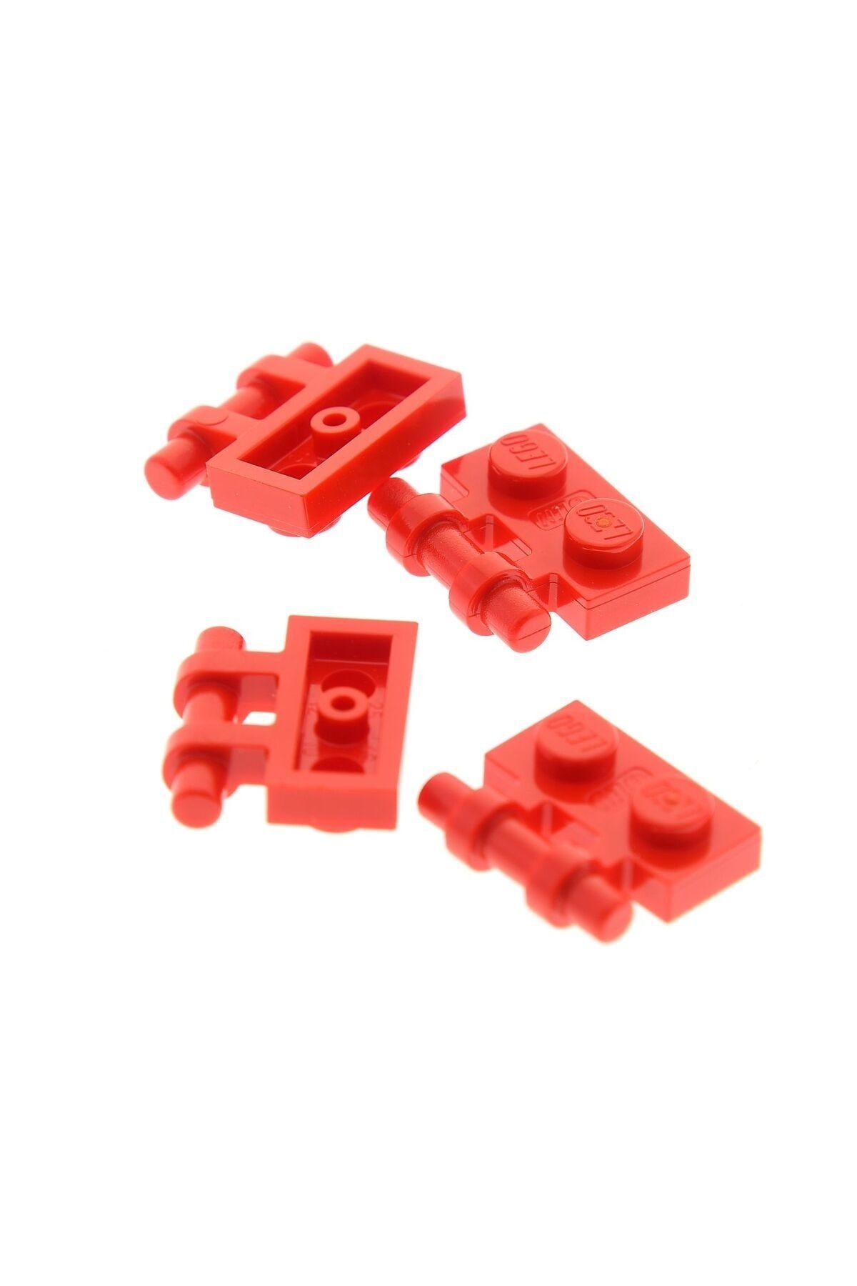 لگو صفحه لوازم جانبی سفارشی MOC اصلاح شده 1 X 2 لبه آجر قرمز 8 قطعه ارسال می شود اورجینال LEGO