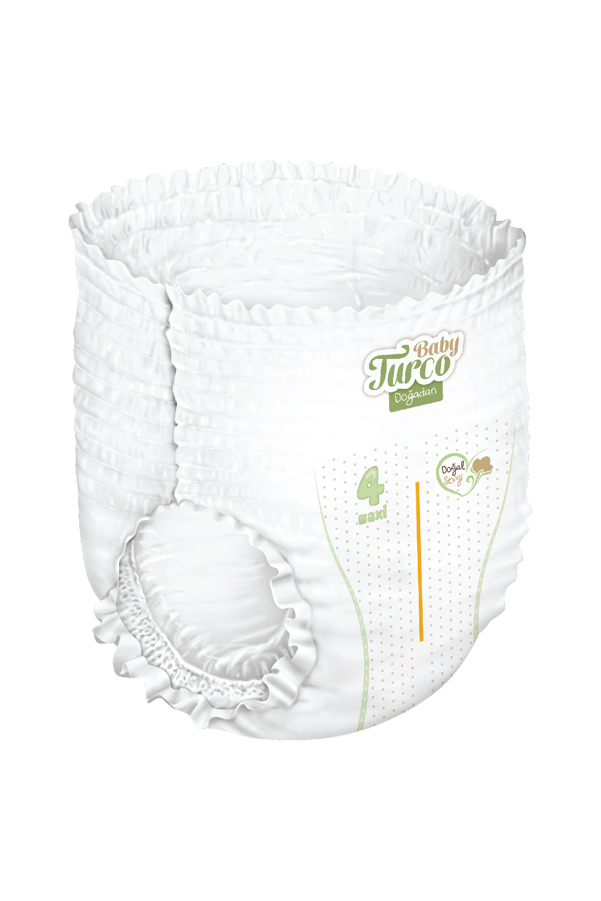 پوشک بچه دوغادان 2 تکه سوپر فرصت پک شورتی سایز 5 جونیور 174 عدد اورجینال Baby Turco