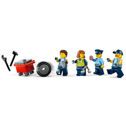 مجموعه ساختنی لگو LEGO سیتی City گاراژ خودروی پلیس مدل 60457، ۴۸۹ قطعه