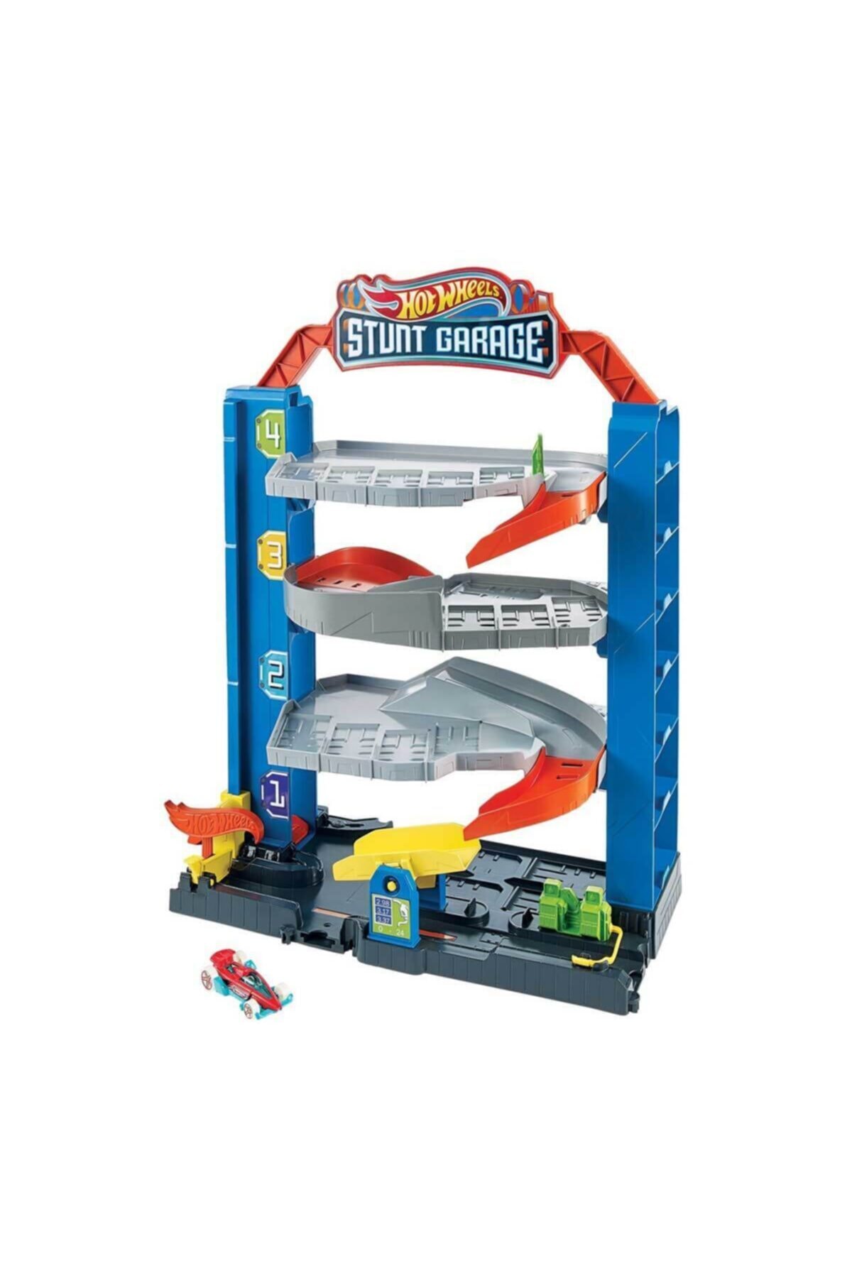 ماشین اسباب بازی شروع به ماجراجویی گاراژ 4 STOREY GNL70 هات ویلز اورجینال HOT WHEELS