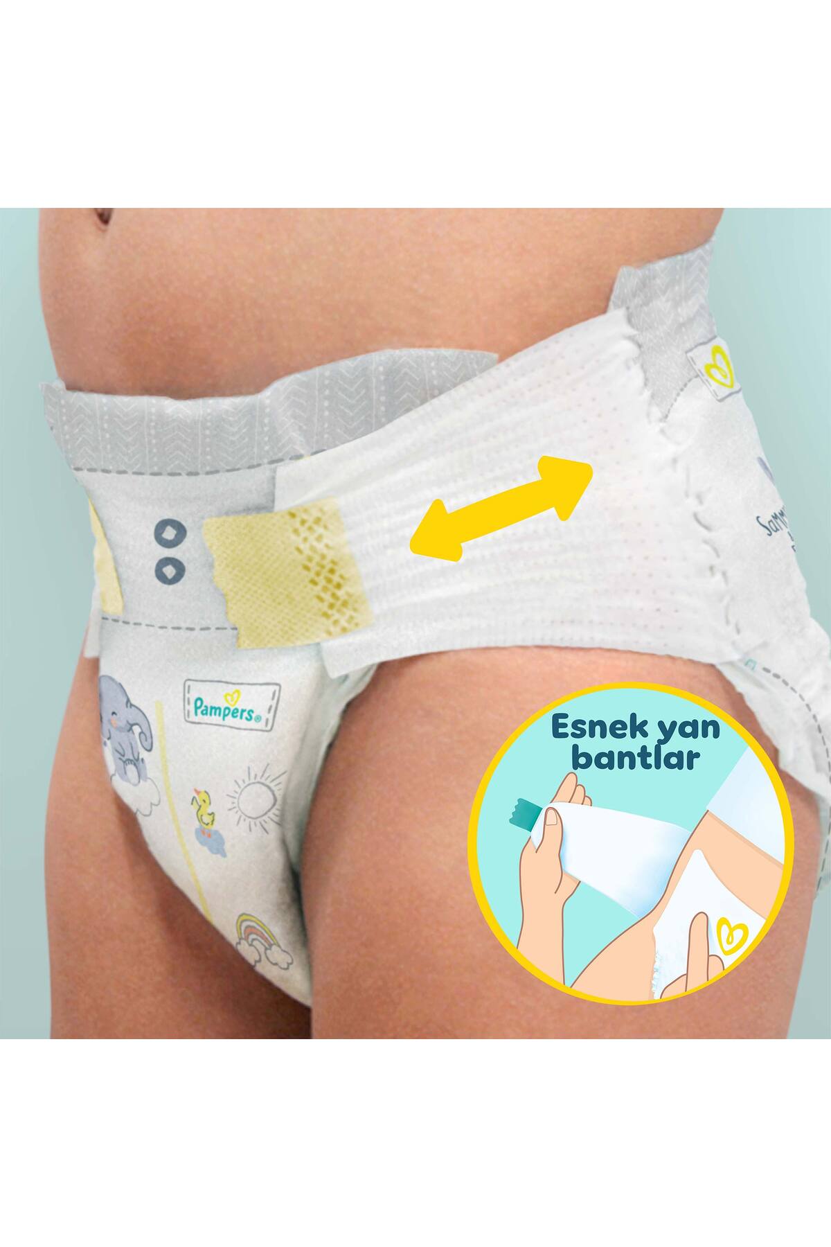پوشک بچه پکیج فرصت ماهانه 7 80 عددی PREMIUM CARE اورجینال Prima