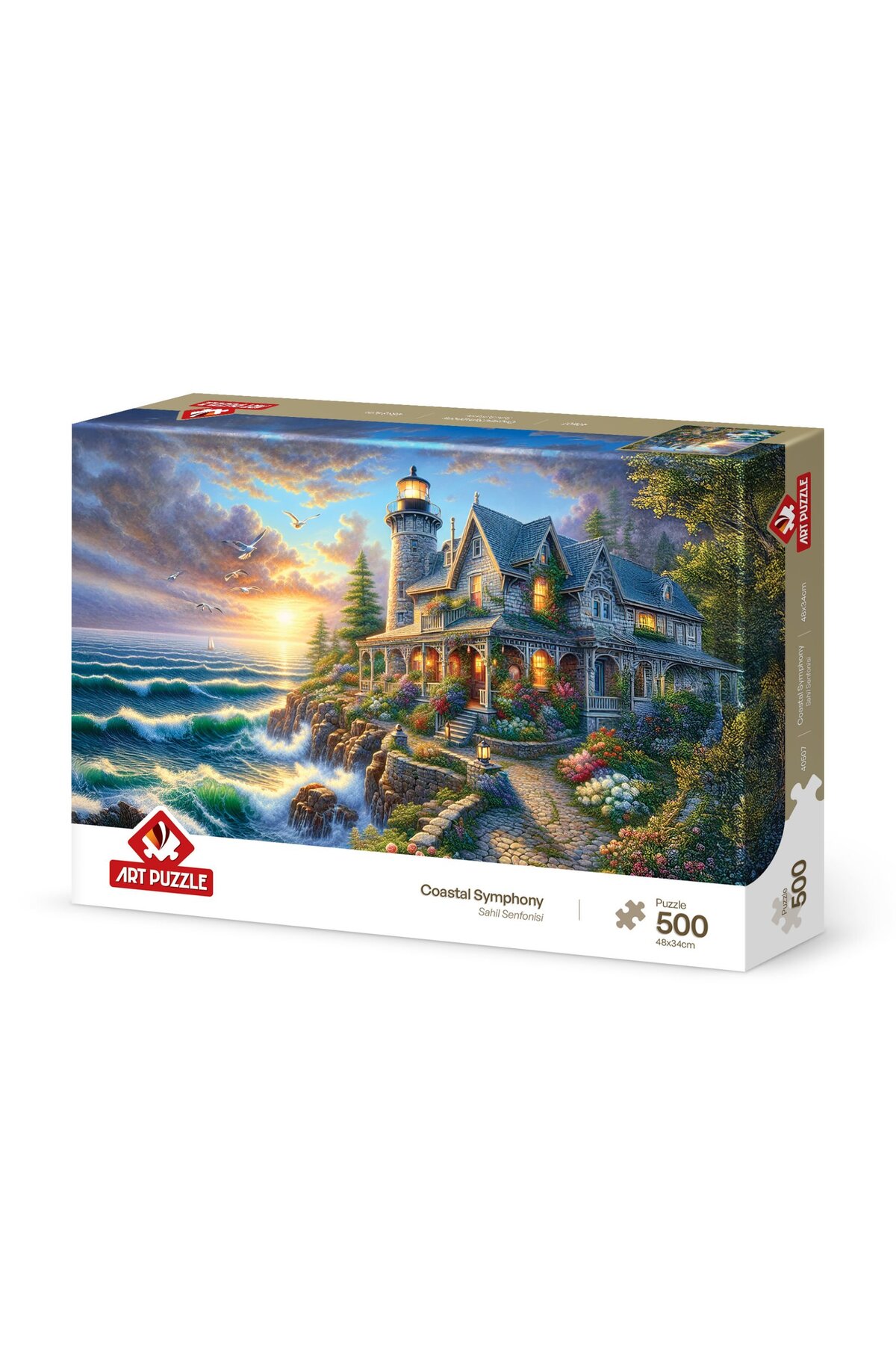 پازل سمفونی ساحلی 500 اورجینال ارت Art Puzzle