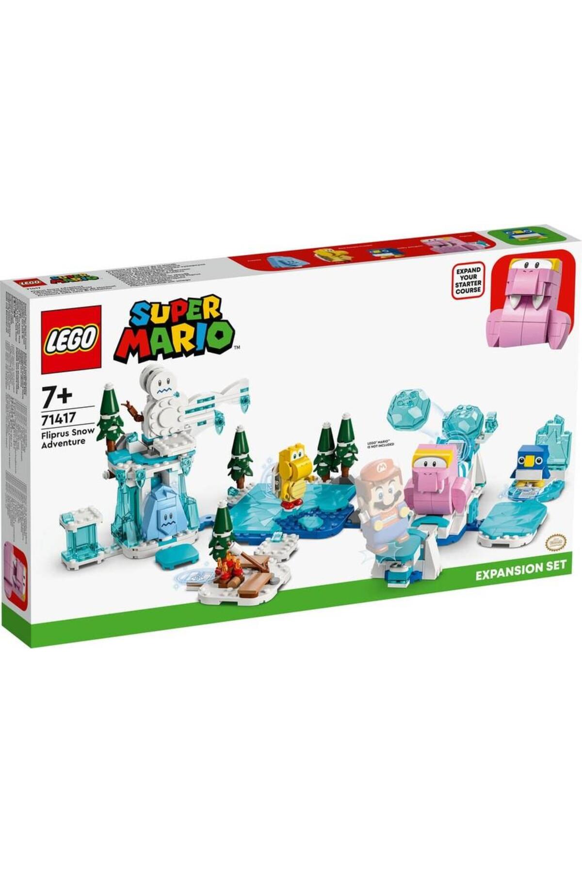 LEGO لگو مجموعه ماجراجویی برفی Super Mario Fliprus ست ماجراجویی اضافی 71417 ست ساختمانی برای کودکان (567 عدد)