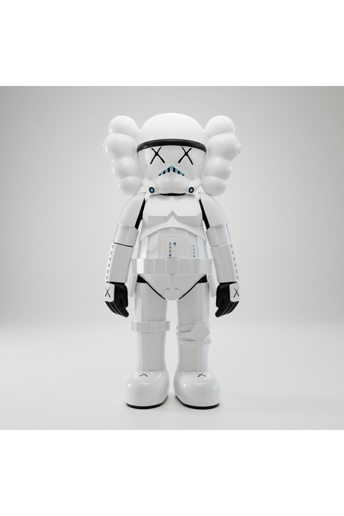 فیگور KAWS مانند DARTH VADER STORMTROOPER 20CM WHITE FIGUR XGCDF4192 از ترکیه CNQR
