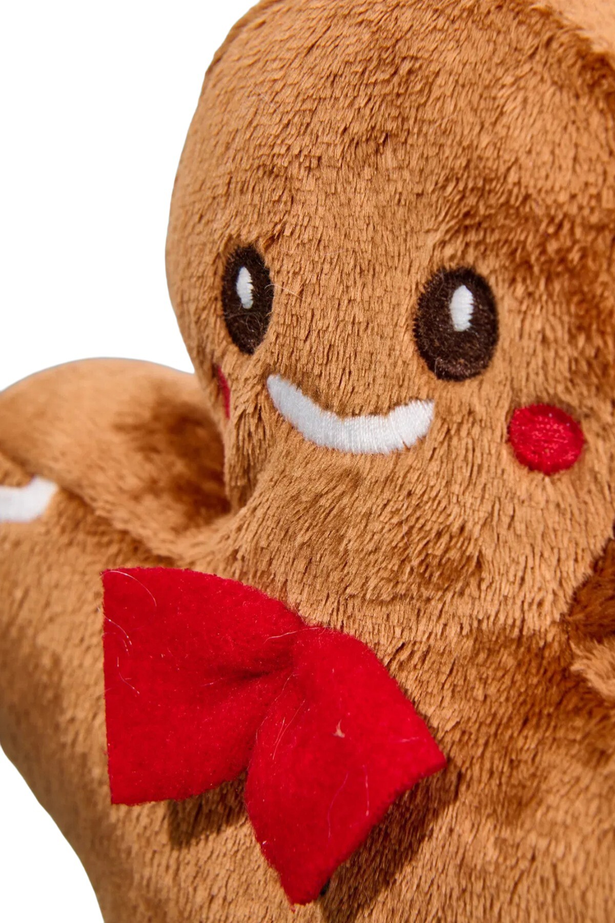 اسباب بازی های پشمی بالش GINGERBREAD MAN PLUSH, SLEEPING COMPANION کریسمس TOY پارچه پر تایلندی 32 سانتی متر eco sepet
