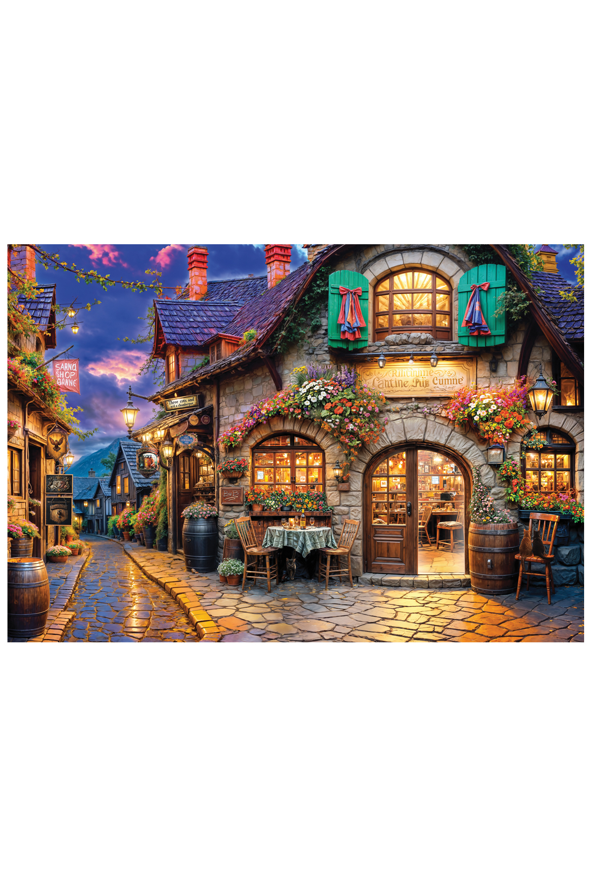 پازل اره منبت کاری مویی 2000 PIECE CANTINE PUB CUMNE 3971 Anatolian Puzzle