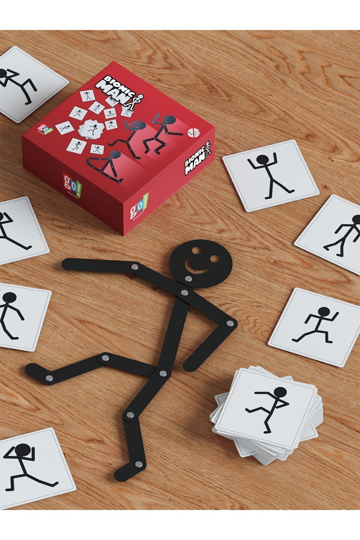 بازی های رومیزی اسباب فعالیت آموزشی انسان بیونیک اورجینال Go Toys