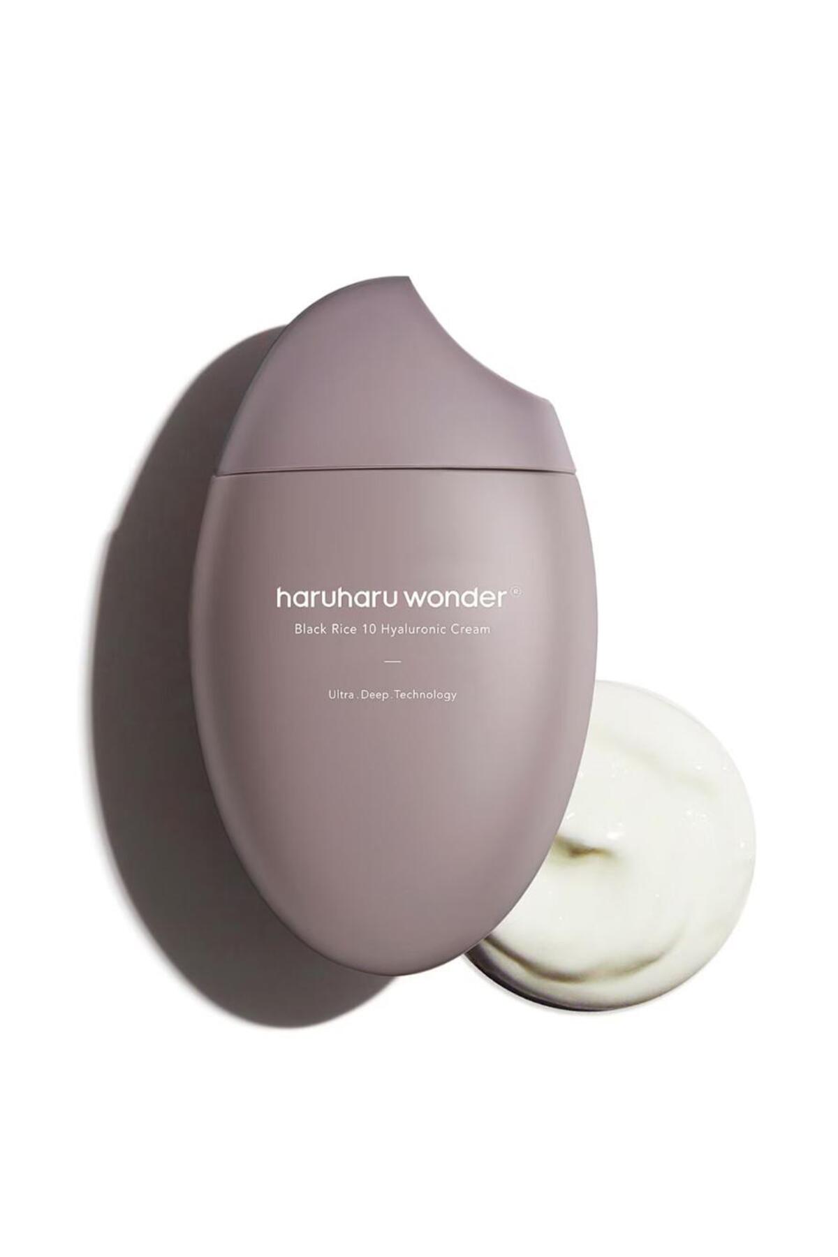 کرم صورت WONDER مشکی RICE 10 هیالورونیک HaruHaru