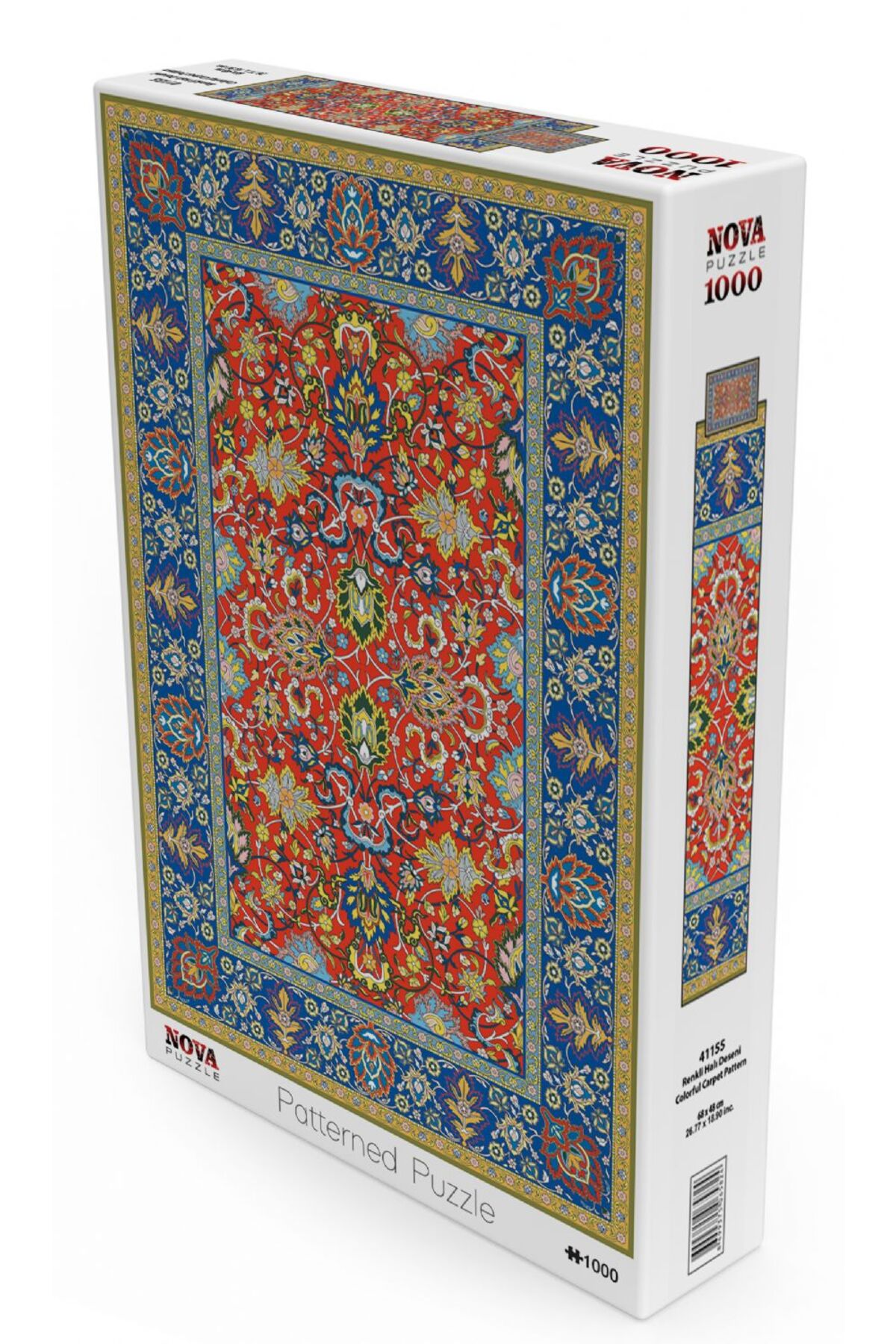 پازل 1000 قطعه طرح فرش رنگی برند نوا پازل Nova Puzzle