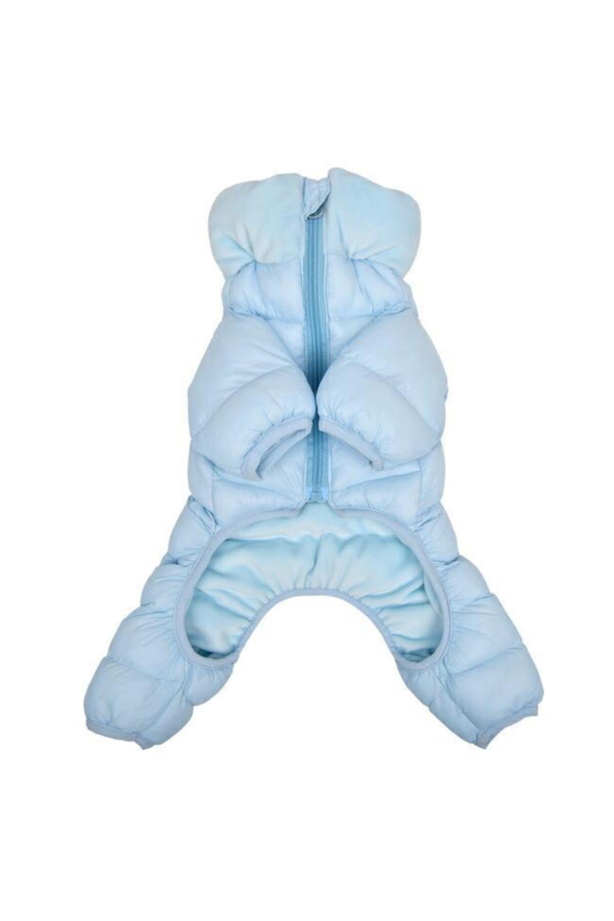 سرهمی سگ پوپیا Puppia Velour Soft آبی آسمانی