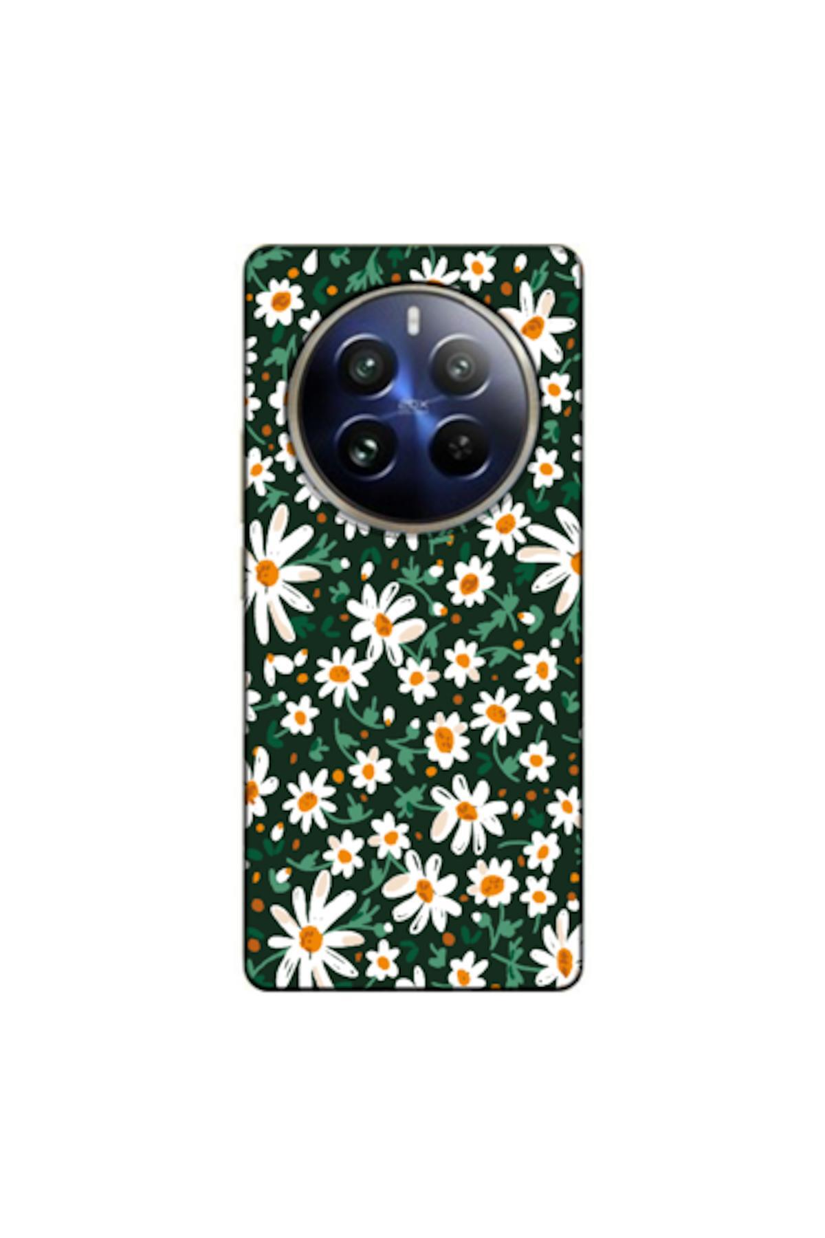 کاور و قاب محافظ REALME 12 4G COMPATIBLE SPRING FLOWERS 4 SILICONE CASE طرح دار اورجینال Zebana