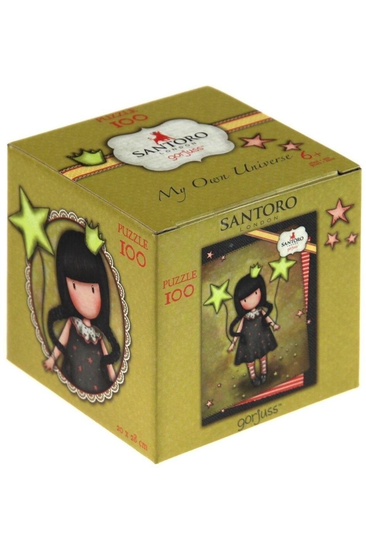 پازل ها و یاپبوزهای کودک SANTORO GORJUSS 100 PART PUZZLE جهان من است ادوکا اورجینال EDUCA