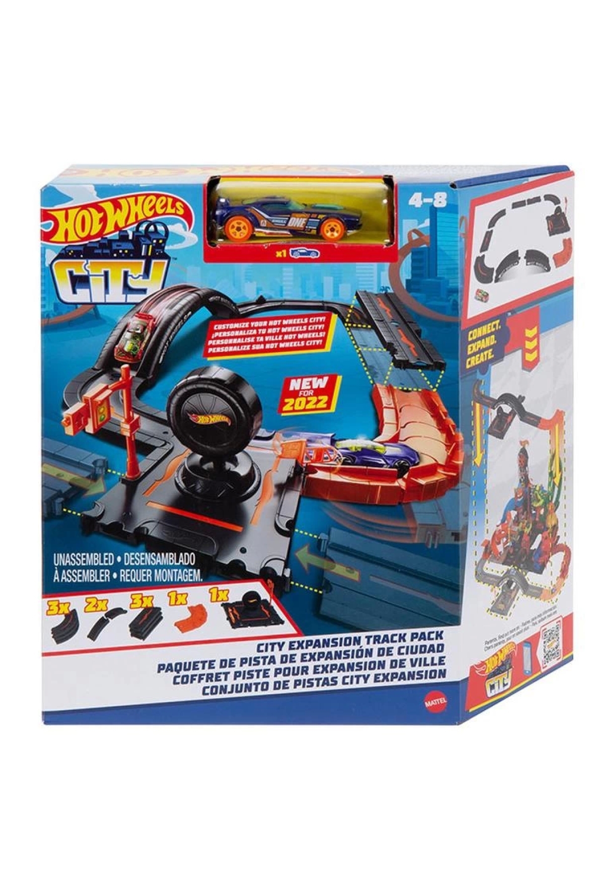 ست حرفه ای مجموعه بازی جهانی باند HDN95 هات ویلز اورجینال HOT WHEELS