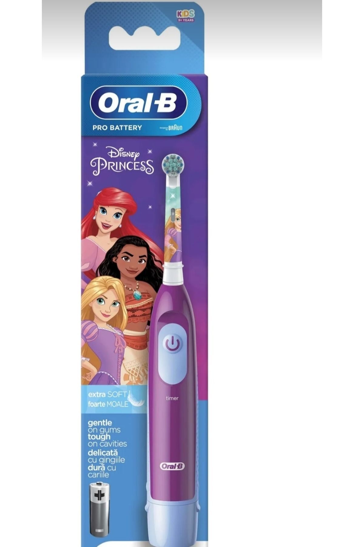 مسواک باتری دار باطری بچه گانه PRO BATTERY PRINCESS Oral-B