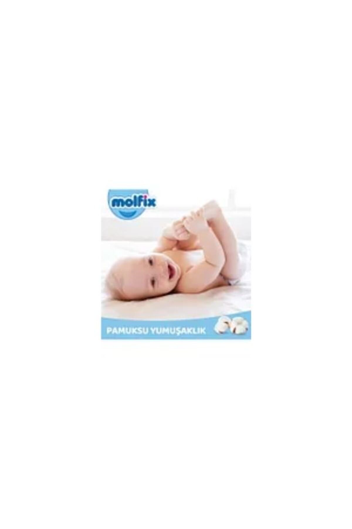 پوشک بچه شورتی سایز 6 E.LARGE ULTRA OPPORTUNITY PACKAGE 58 عددی اورجینال Molfix