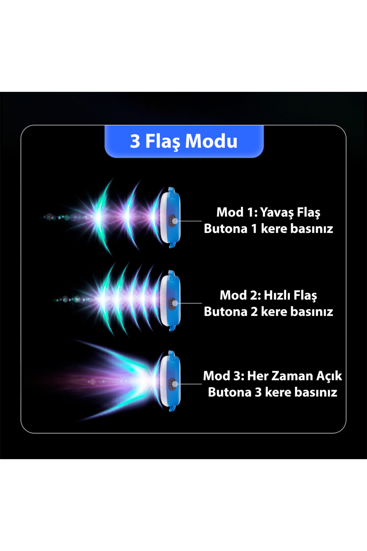 چراغ LED سبز شارژی مقاوم در برابر آب سگ ترو لاو True Love مدل MLD-001