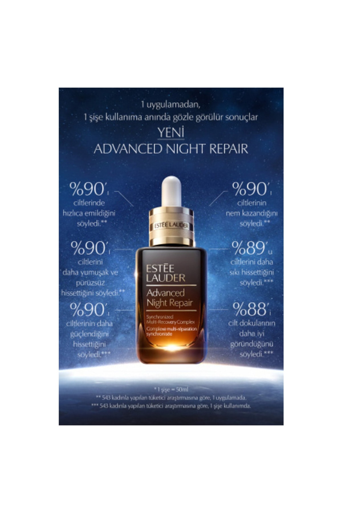 سرم ضد پیری شبی پیشرفته ترمیم کننده شبانه 15 میلی لیتر استی لادر Estee Lauder