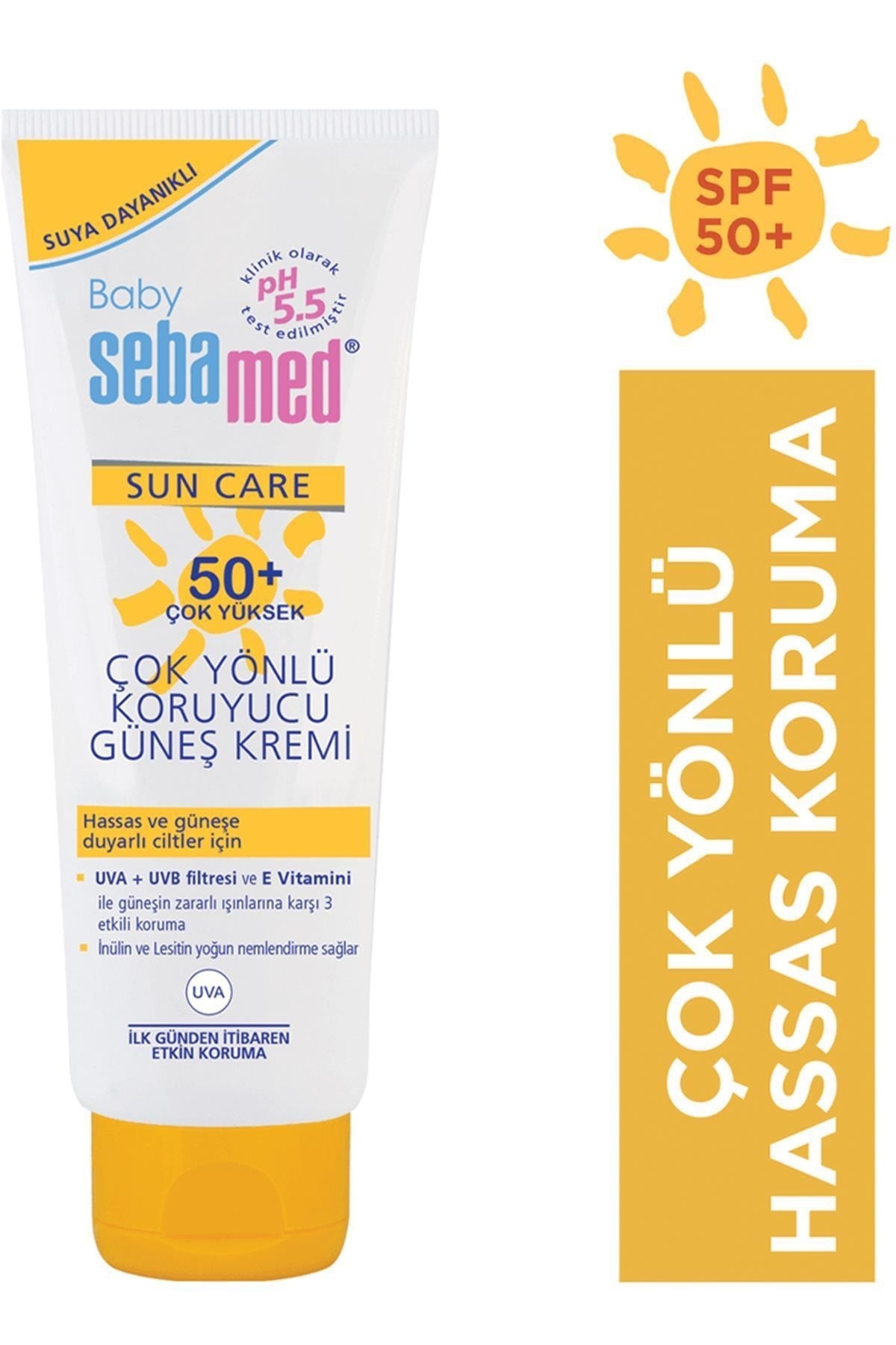 Sebamed کرم ضد آفتاب کودک آفتاب کودک SPF50+ 75 میلی لیتر