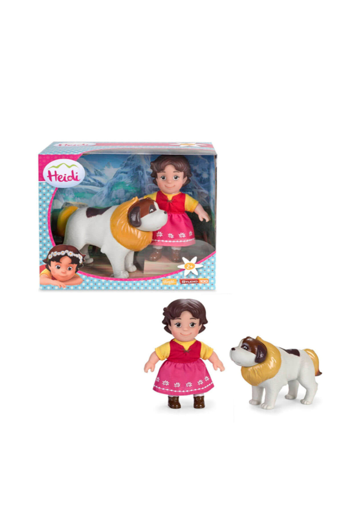 اسباب بازی های فیگور دیگر مجوز HEIDI MEAT BABY AND HER DOG JOSEPH Adel Oyuncak
