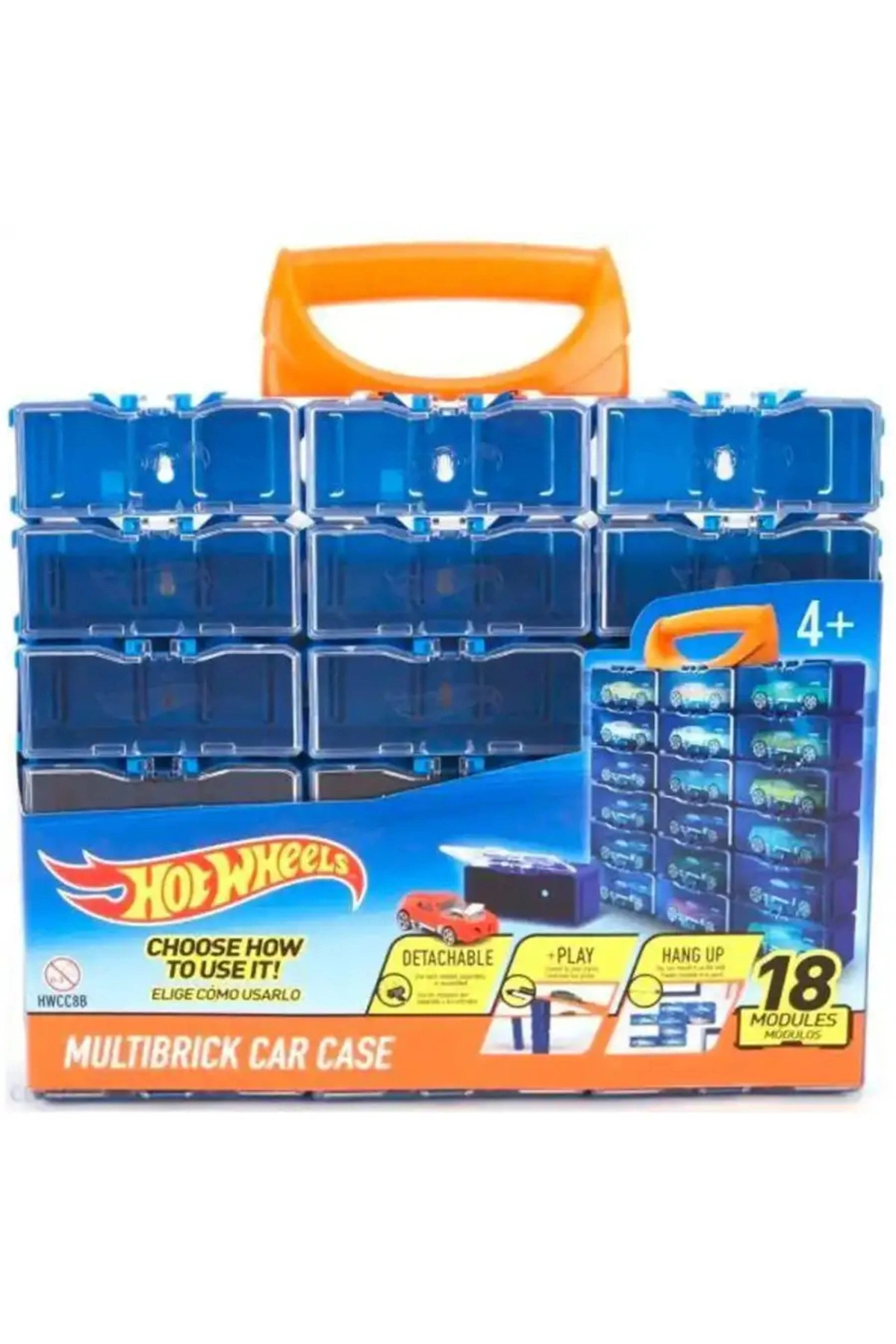 ماشین اسباب بازی کیس مولتی لانچر HWCC88 از ترکیه HOT WHEELS
