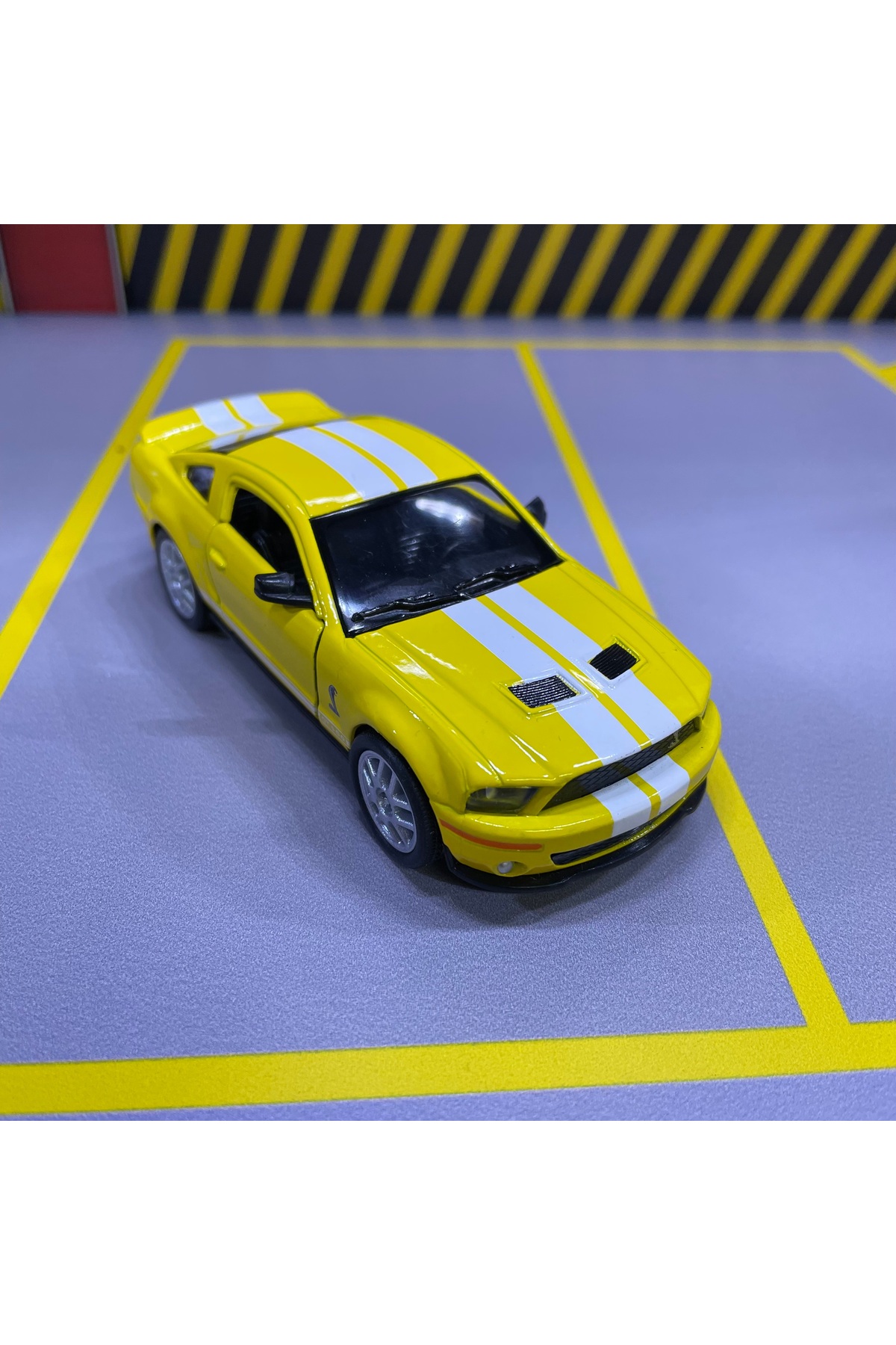 مدل خودرو 2007 SHELBY GT500 1 36 SCALE KINSMART DIECAST METAL MODEL CAR TOY PULL DROP اورجینال Kinsmart