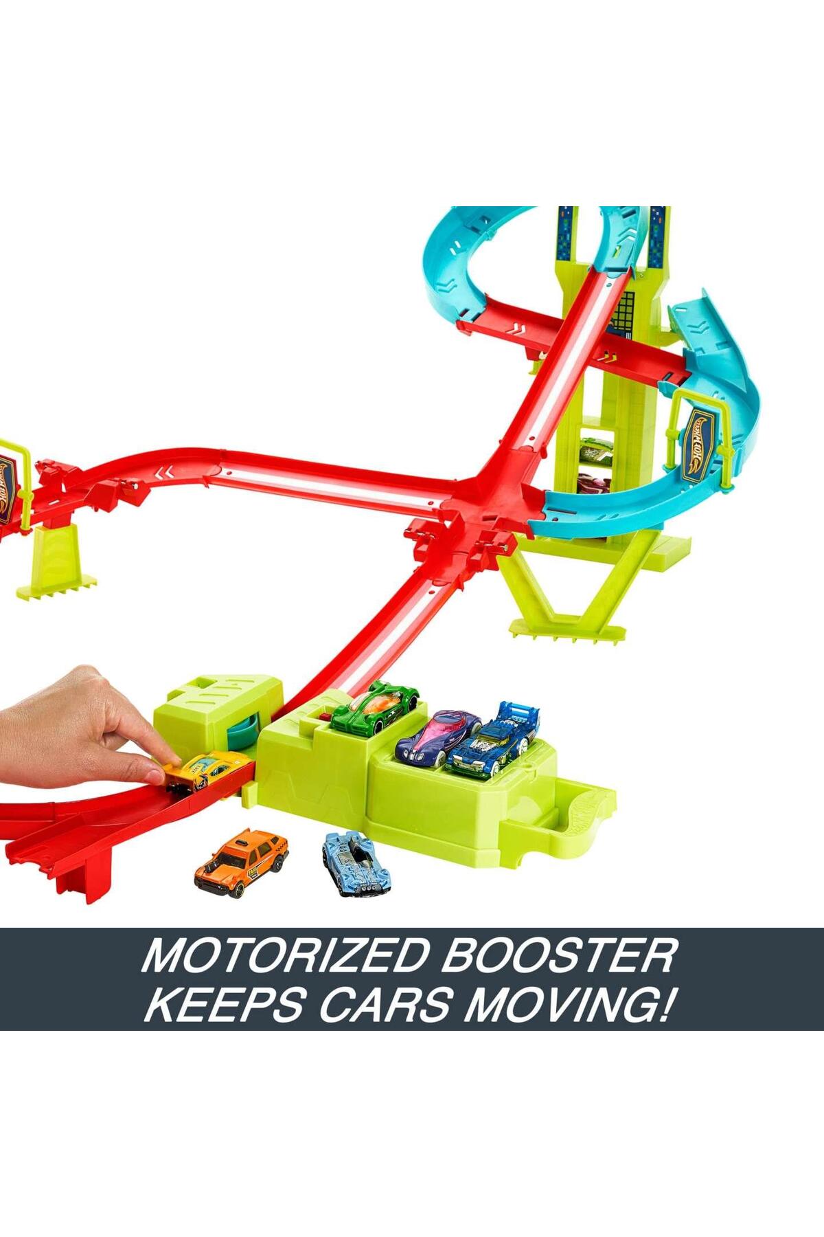 ست بازی ® NEON مسابقه چند هیجان | HPC07 هات ویلز اورجینال HOT WHEELS