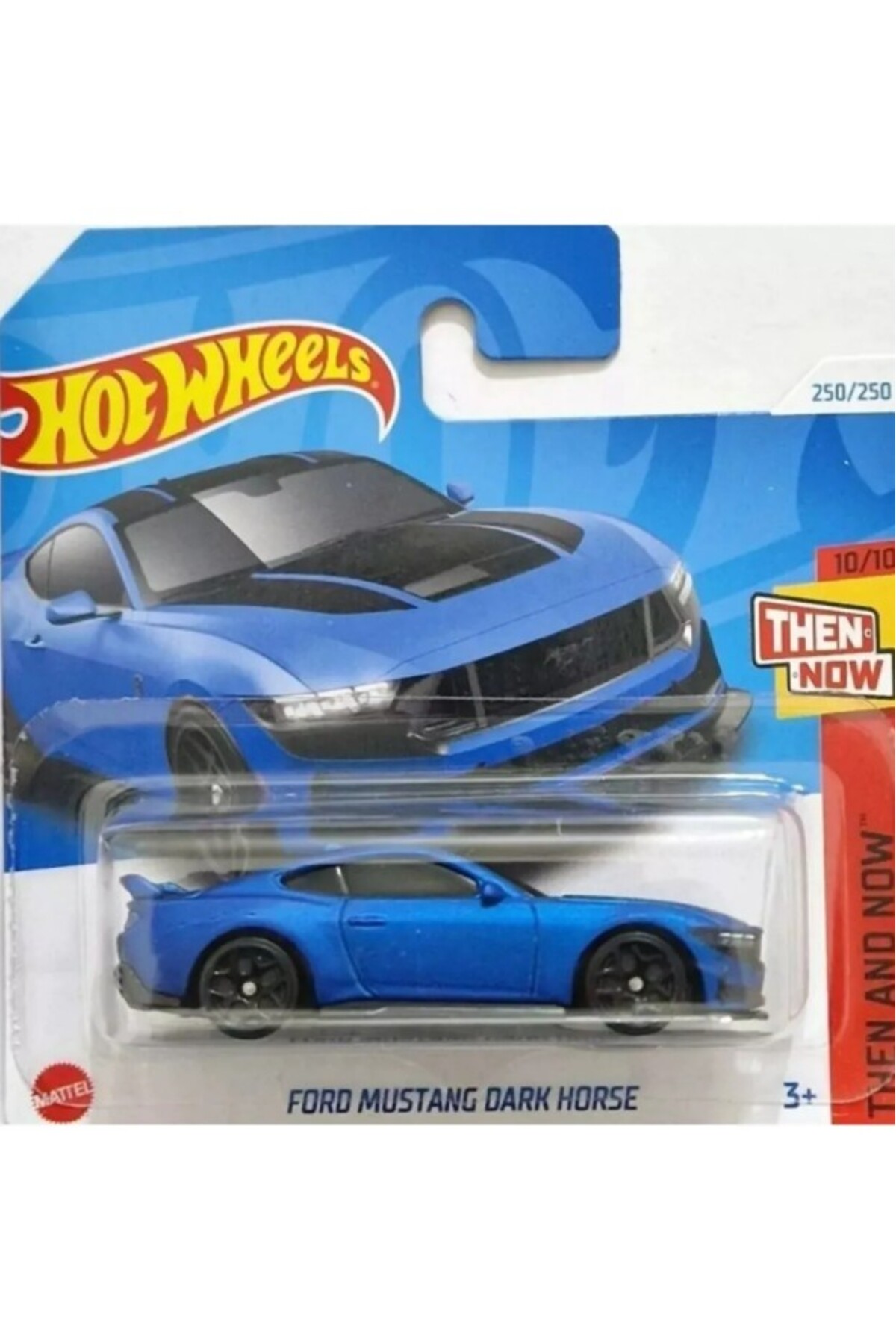 ماشین اسباب بازی SINGES FORD MUSTANG DARK HORSE هات ویلز اورجینال HOT WHEELS