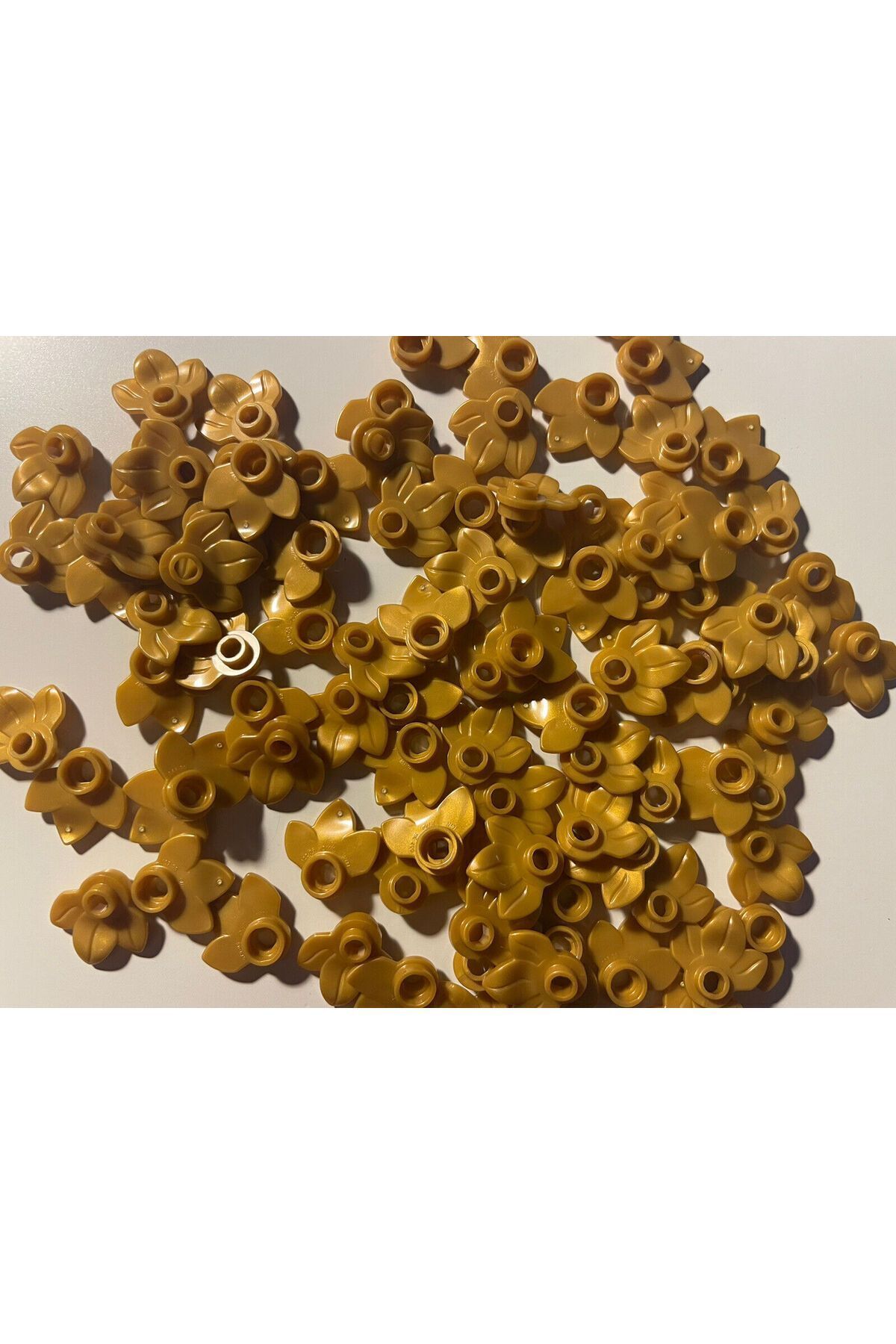 لگو 50 قطعه برگ گیاه زرد طلایی اورجینال LEGO