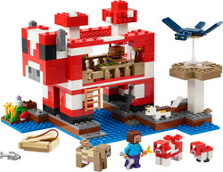مجموعه ساختنی خانه قارچی ماینکرفت لگو LEGO مدل 21270، ۵۰۰ قطعه، حداقل ۸ سال
