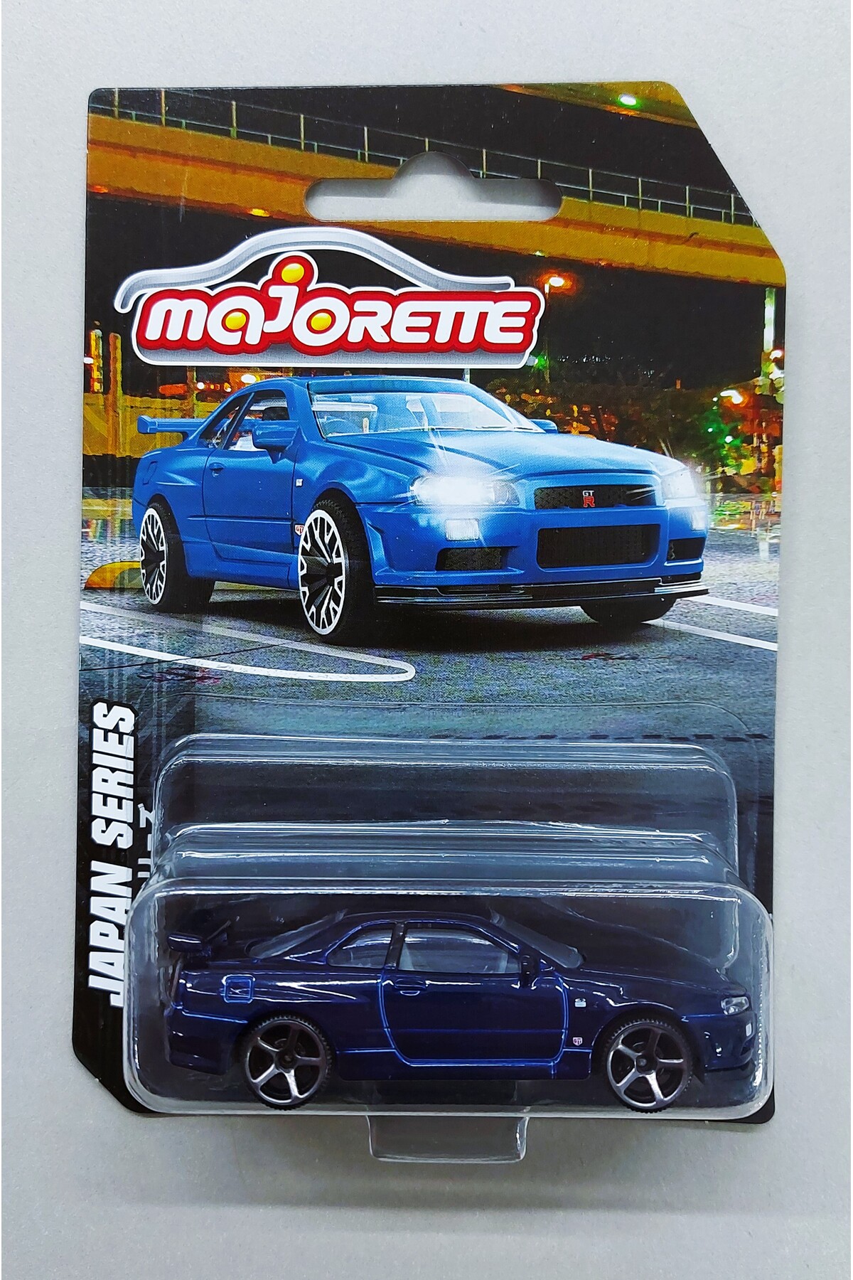 ماشین اسباب بازی MAJORETTE NISSAN SKYLINE GT R BNR34 GALAXY BLACK مدل 2025 سری ژاپن از ترکیه HOT WHEELS