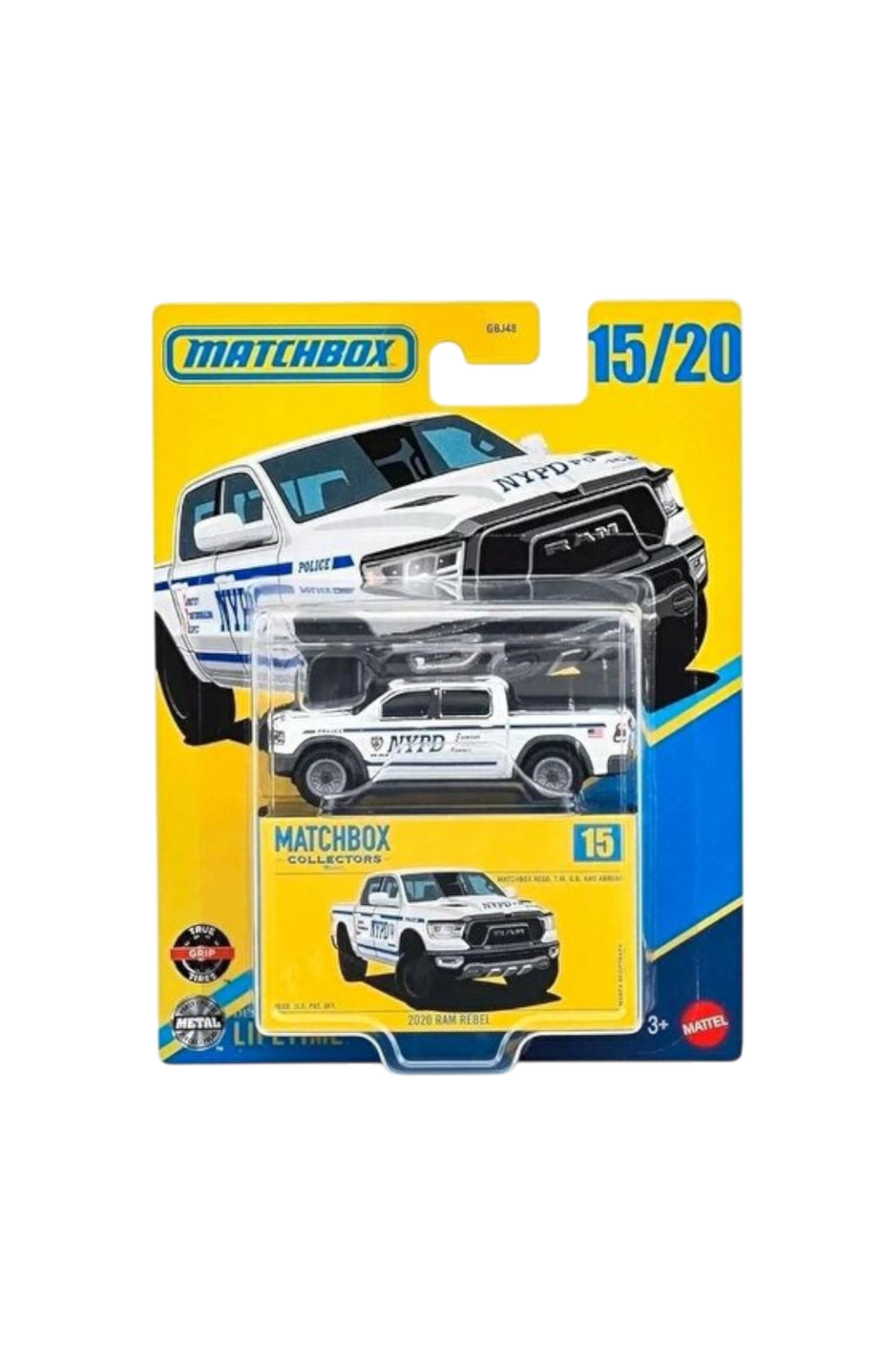 ماشین اسباب بازی MATCHBOX PREMIUM CARS 2020 RAM REBEL JLC40 از ترکیه HOT WHEELS