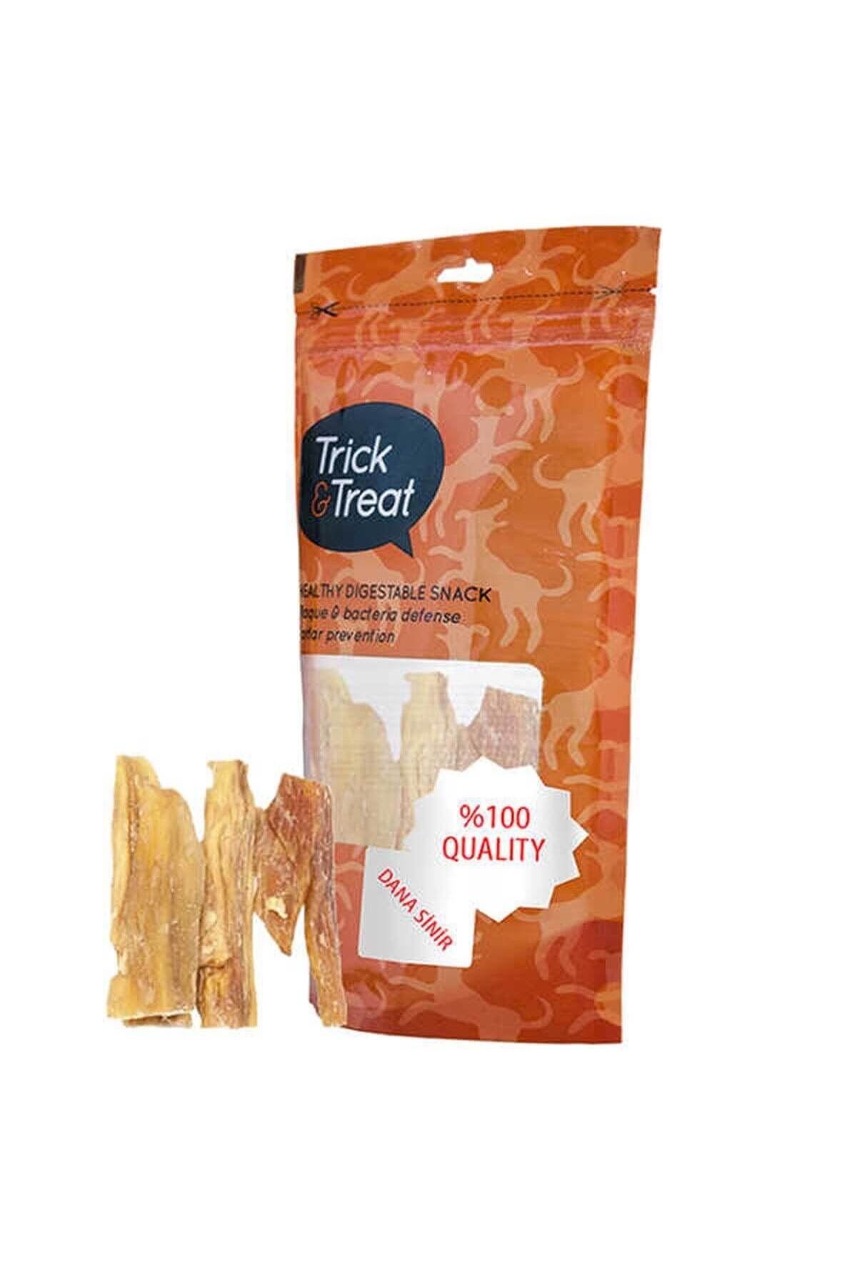 تشویقی سگ تاندون گاو ۲ عددی تریک اند تریت Trick&Treat