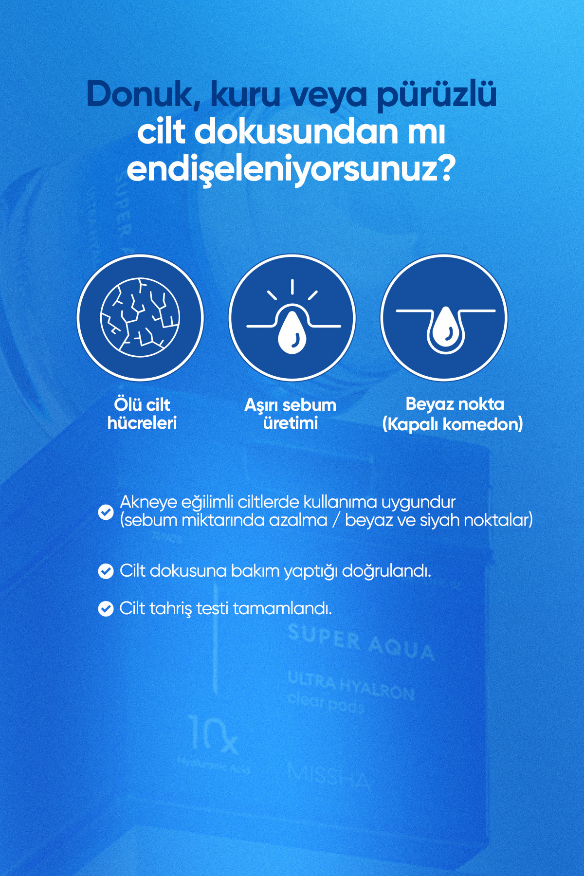 اسکراب صورت لایه برداری از پوست موثر مراقبت PEDI SUPER AQUA ULTRA HYALRON LADS حاوی 10 اسید هیالورونیک مختلف Missha
