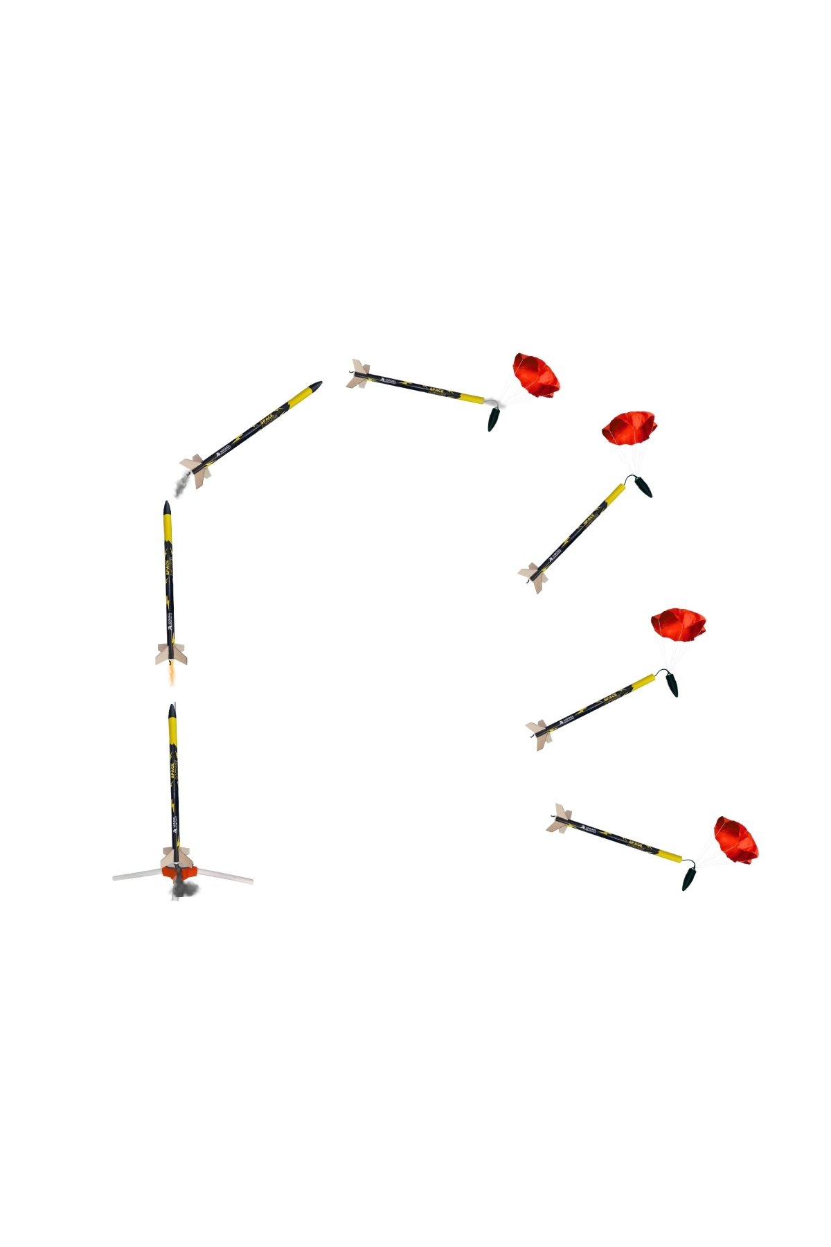 مدل خودرو کیت موشک 52CM اورجینال ModelAerospace