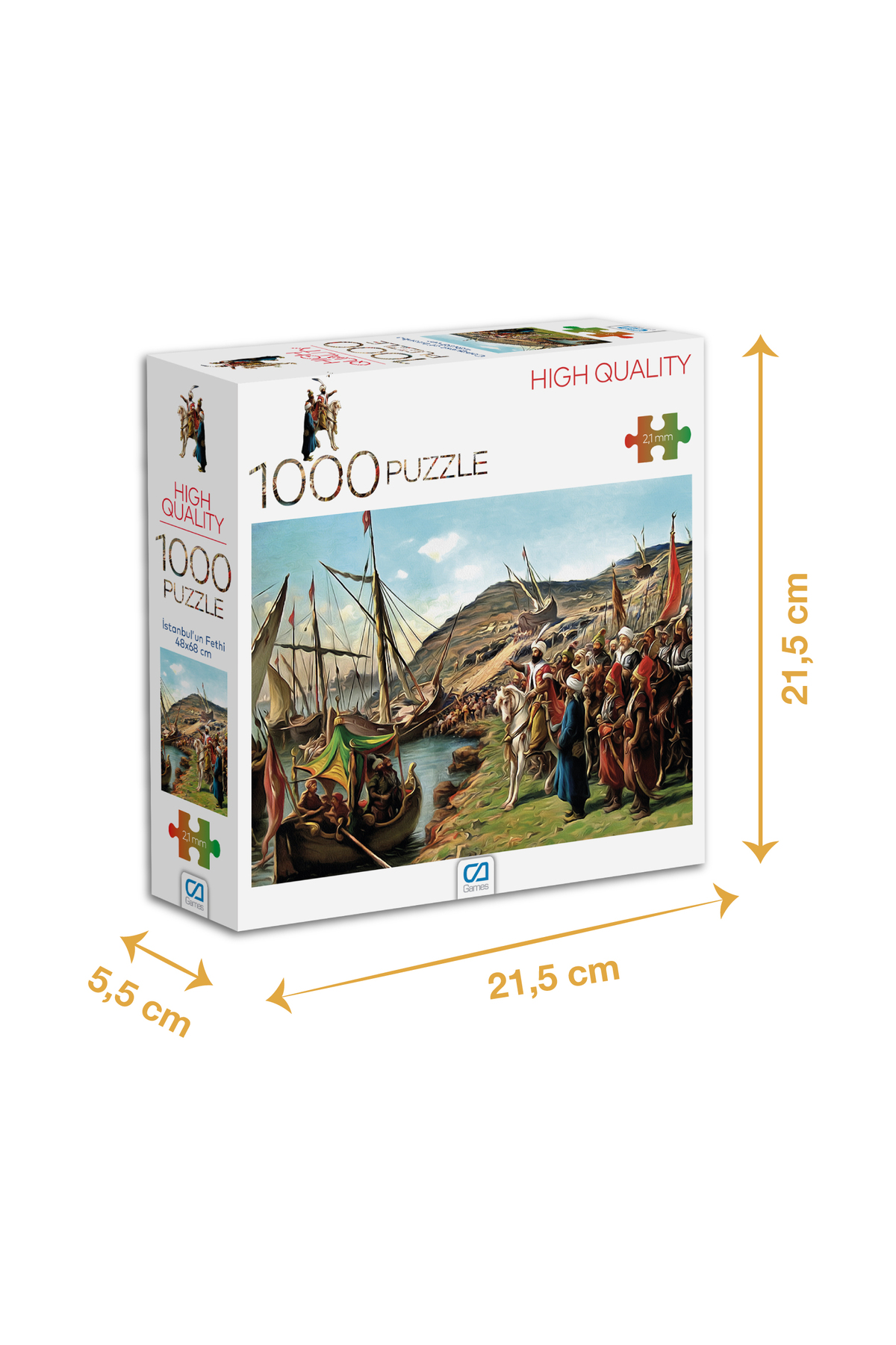پازل فتح استانبول 1000 تیکه CA Games