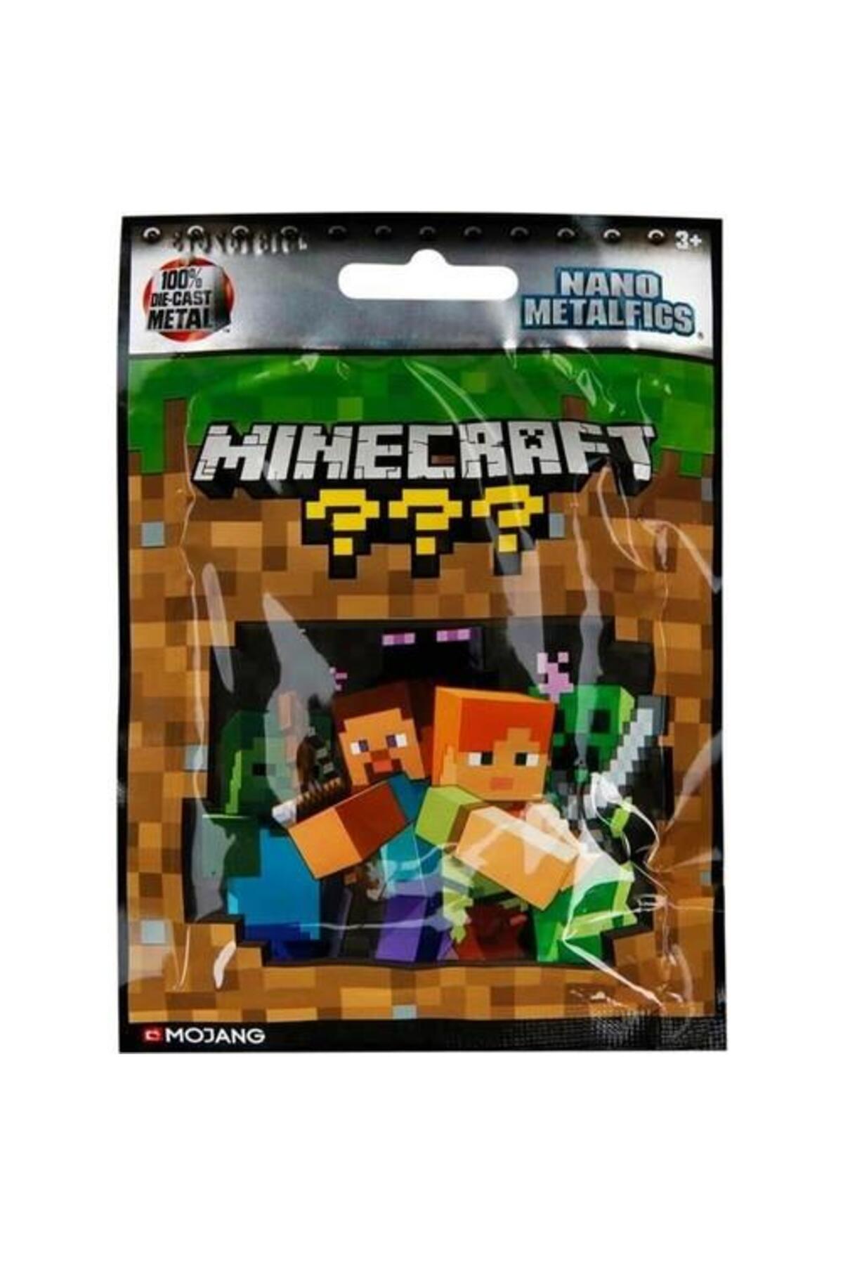 اسباب بازی های فیگور شخصیت بسته سورپرایز MINECRAFT NANOFIGS SINGLE FIGURE Oyuncak Bayim