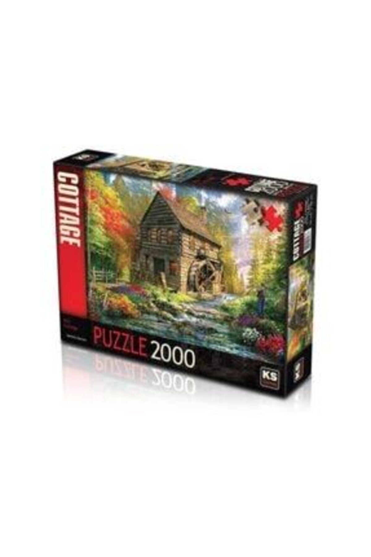 پازل KS PUZZLE 2000 PIECE MILL COTTAGE اورجینال Ks Games