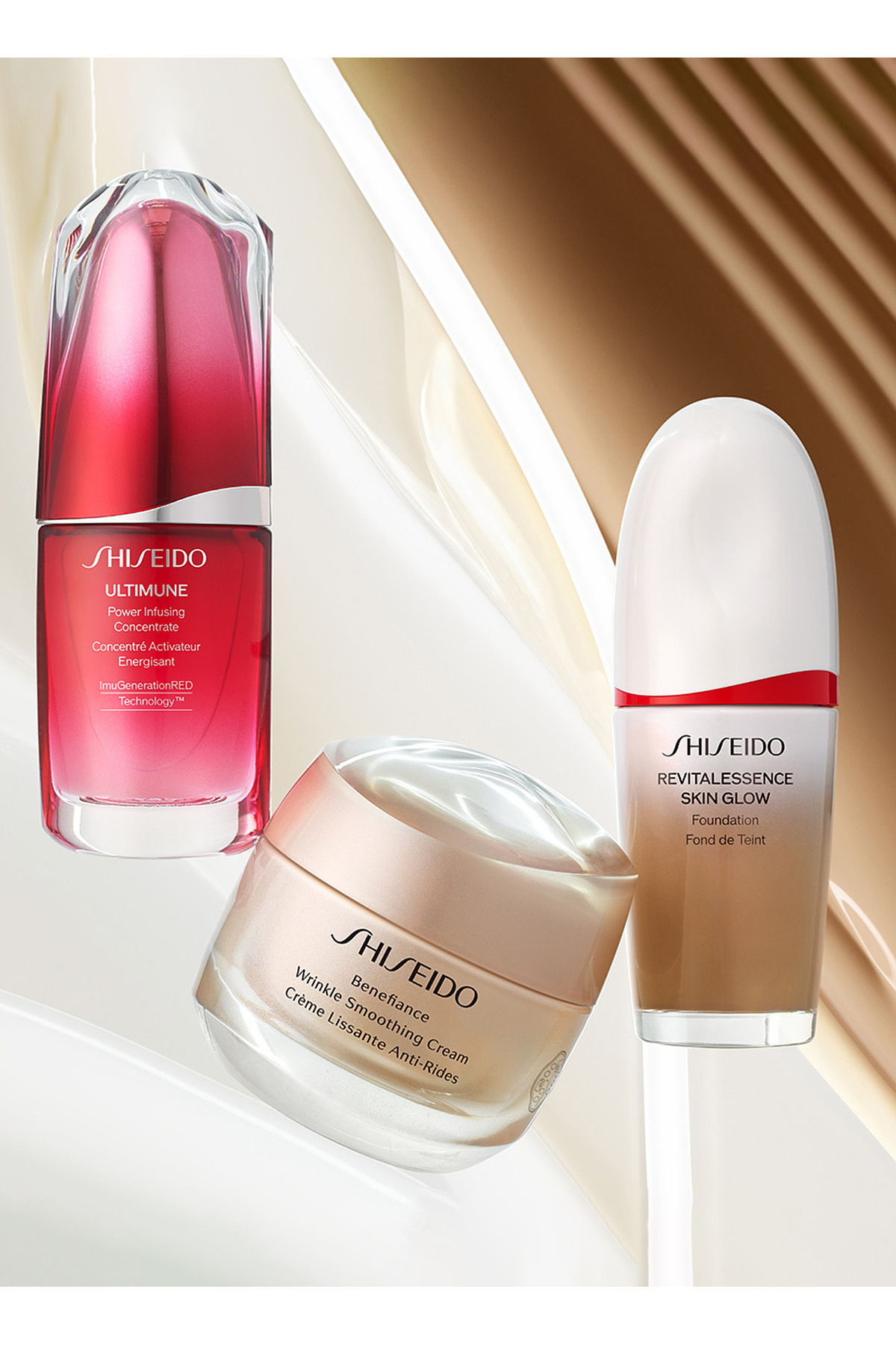 پایه پوست جدید REVITALESSENCE SKIN GLOW 30 میلی لیتر ابریشم 310 رنگ: چندرنگ شیسیدو Shiseido