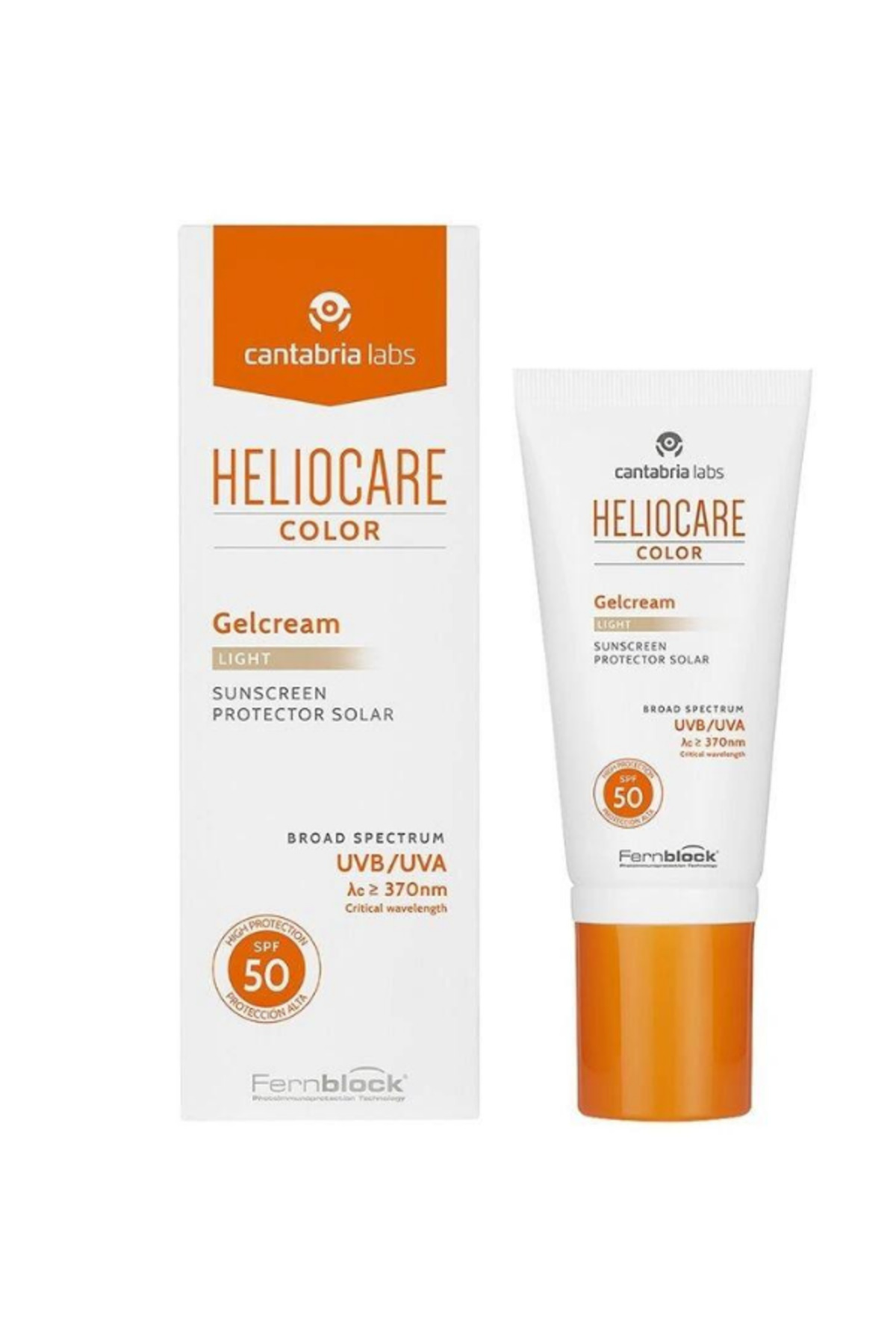 Heliocare کرم ژل برنزه ویژه لیگدای SPF50 50 میلی لیتر