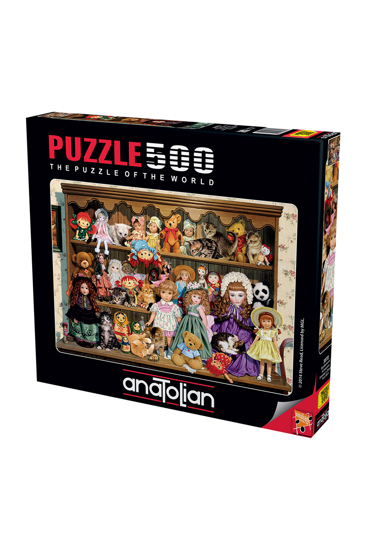 پازل اره منبت کاری مویی 500 تکه مجموعه مادربزرگ من 3572 Anatolian Puzzle