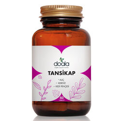 مکمل گیاهی دوآلا Doala مدل Tansikap حاوی زالزالک، کرفس، ریحان و گل سرخ ۶۰ عدد کپسول
